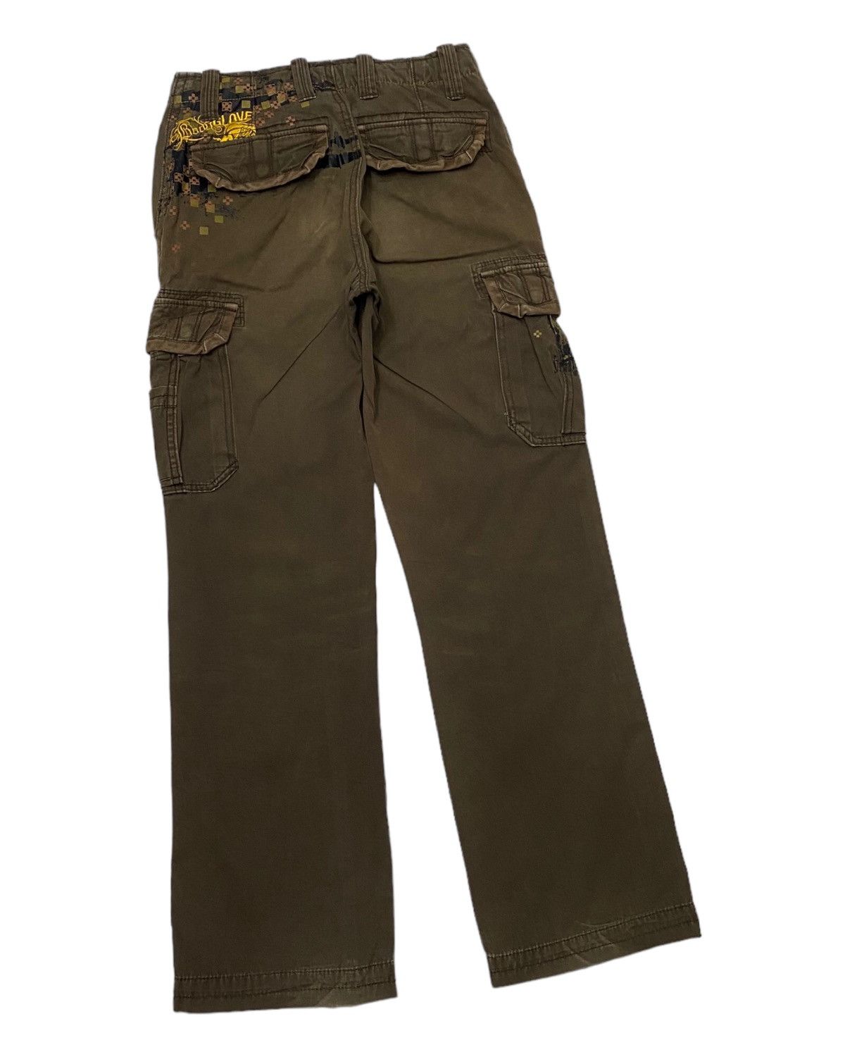 Beauty Beast RARE🔥VINTAGE BODY GLOVE BROWN CARGO PANTS MULTI POCKET Size US 30 / EU 46 - 3 Thumbnail