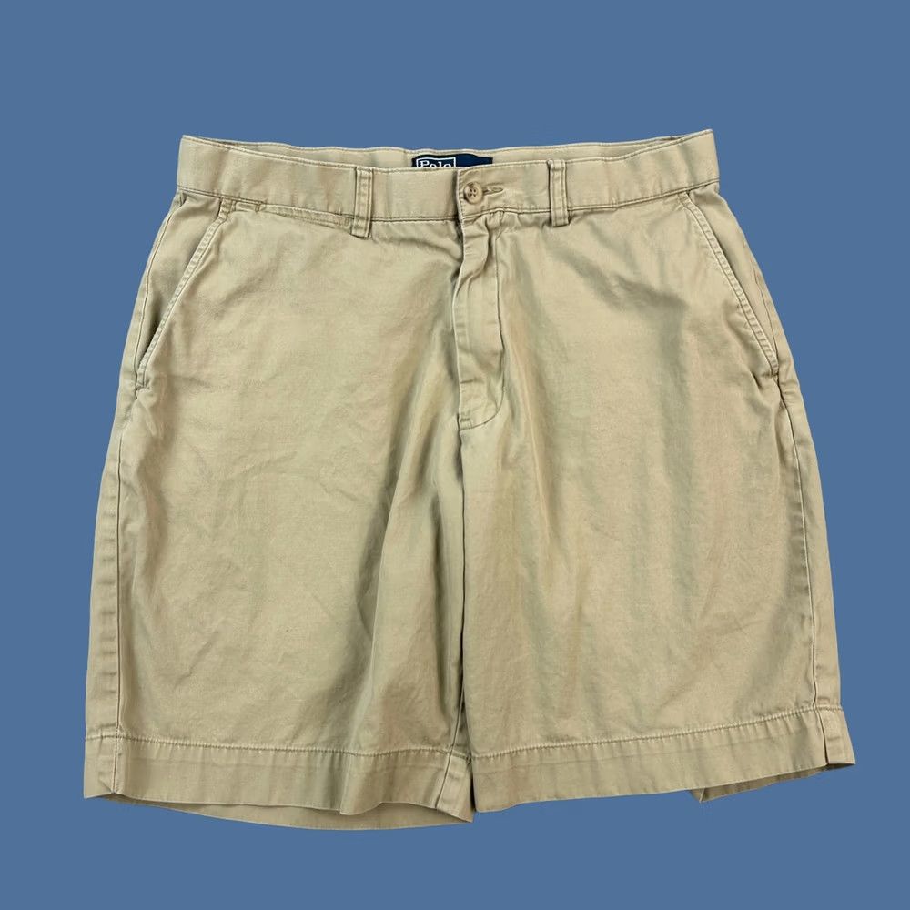 Polo Ralph Lauren Vintage Polo Ralph Lauren Prospect Shorts Mens 33 Flat Front Chino Casual Preppy Size US XS / EU 42 / 0 - 1 Thumbnail
