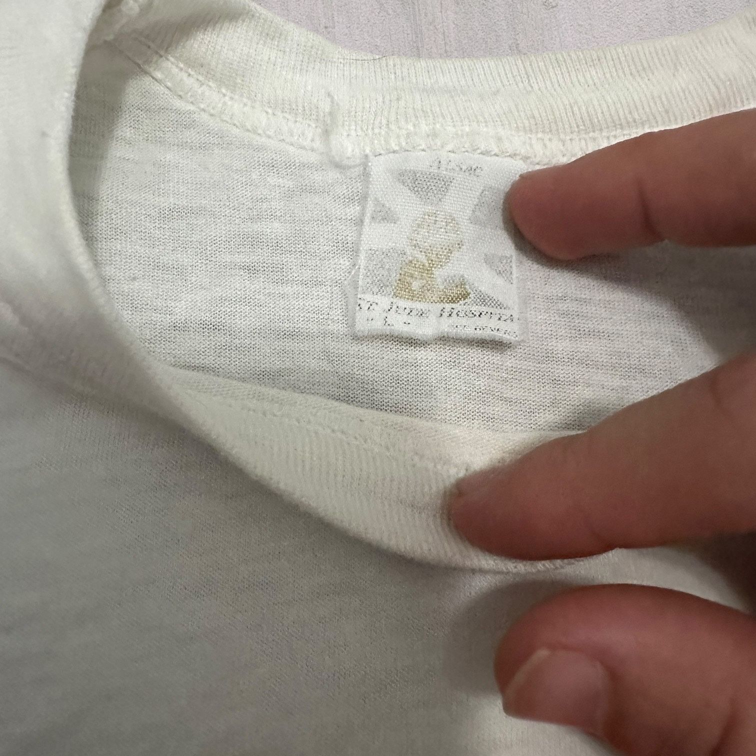 Other 70s thin St. Judes children’s hospital single stitch tee Size US S / EU 44-46 / 1 - 2 Thumbnail
