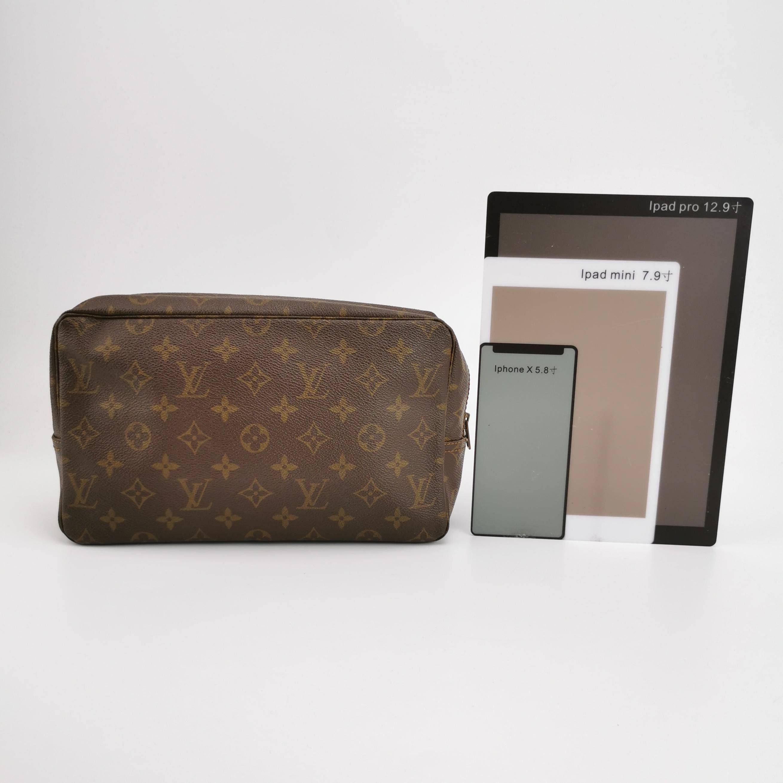 Louis Vuitton Louis Vuitton (LV) Monogram Print Zipper Clutch -y2506 Size ONE SIZE - 2 Thumbnail