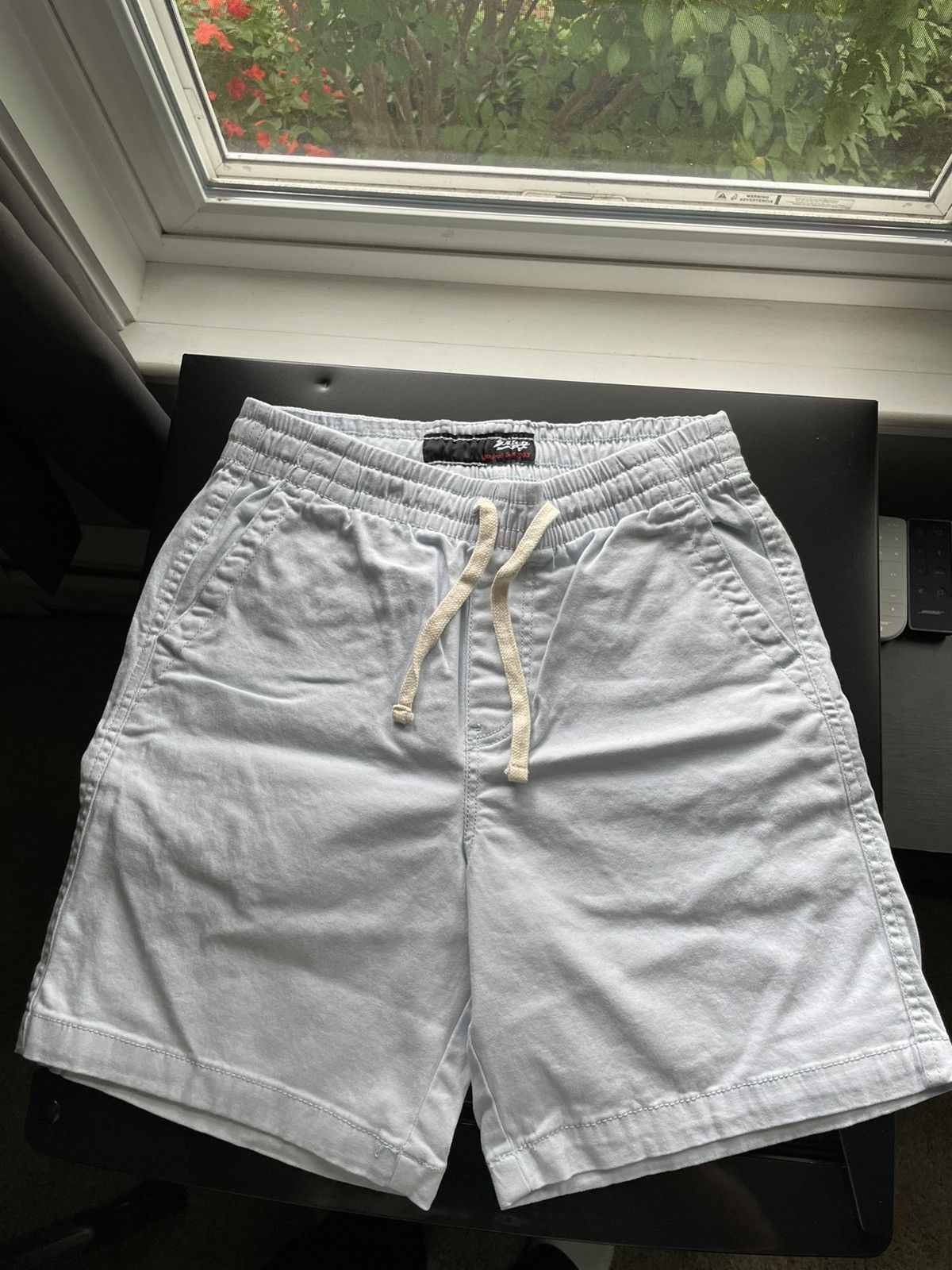 Vintage Plugg Light Blue Drawstring Khaki Shorts Grailed