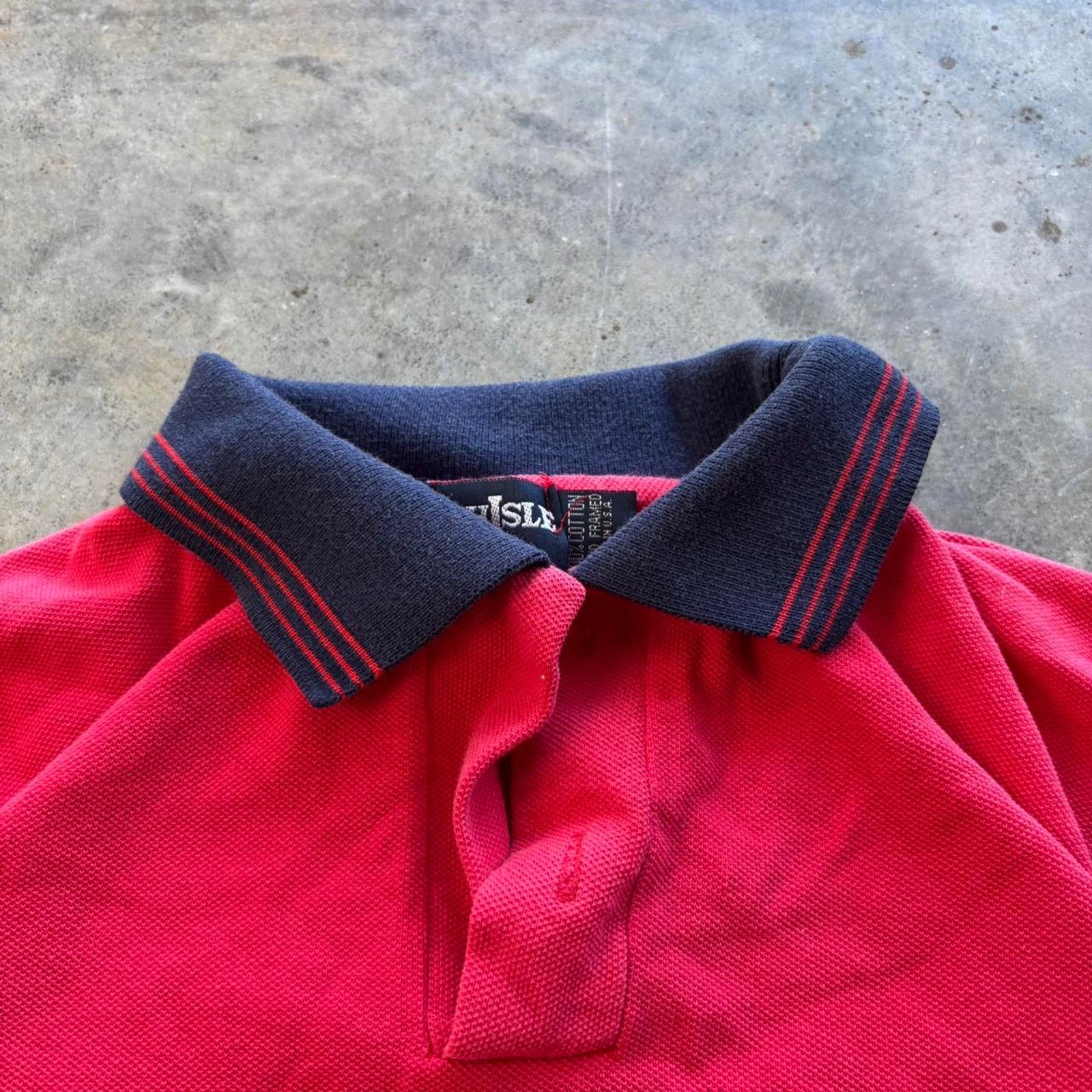 American Retro × Ralph Lauren × Vintage 90s Golfing Embroidered Polo Size US L / EU 52-54 / 3 - 3 Thumbnail