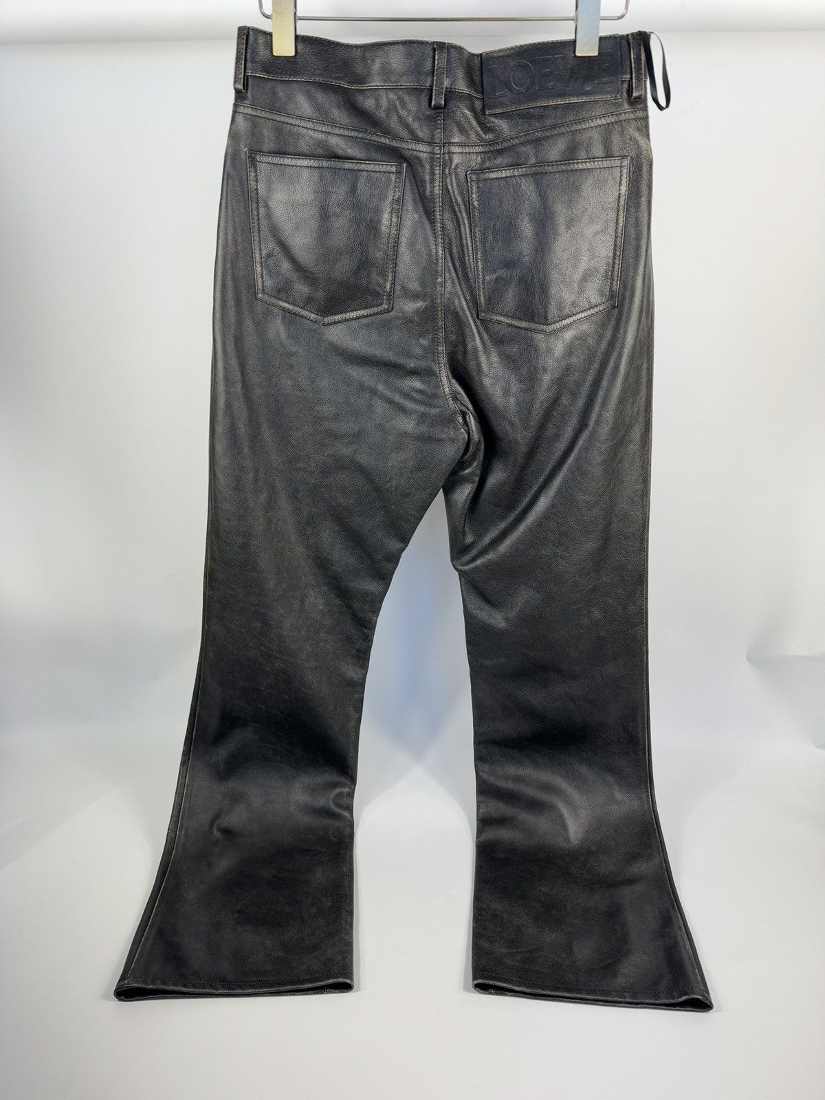 Loewe LEATHER PANTS Size US 34 / EU 50 - 2 Thumbnail