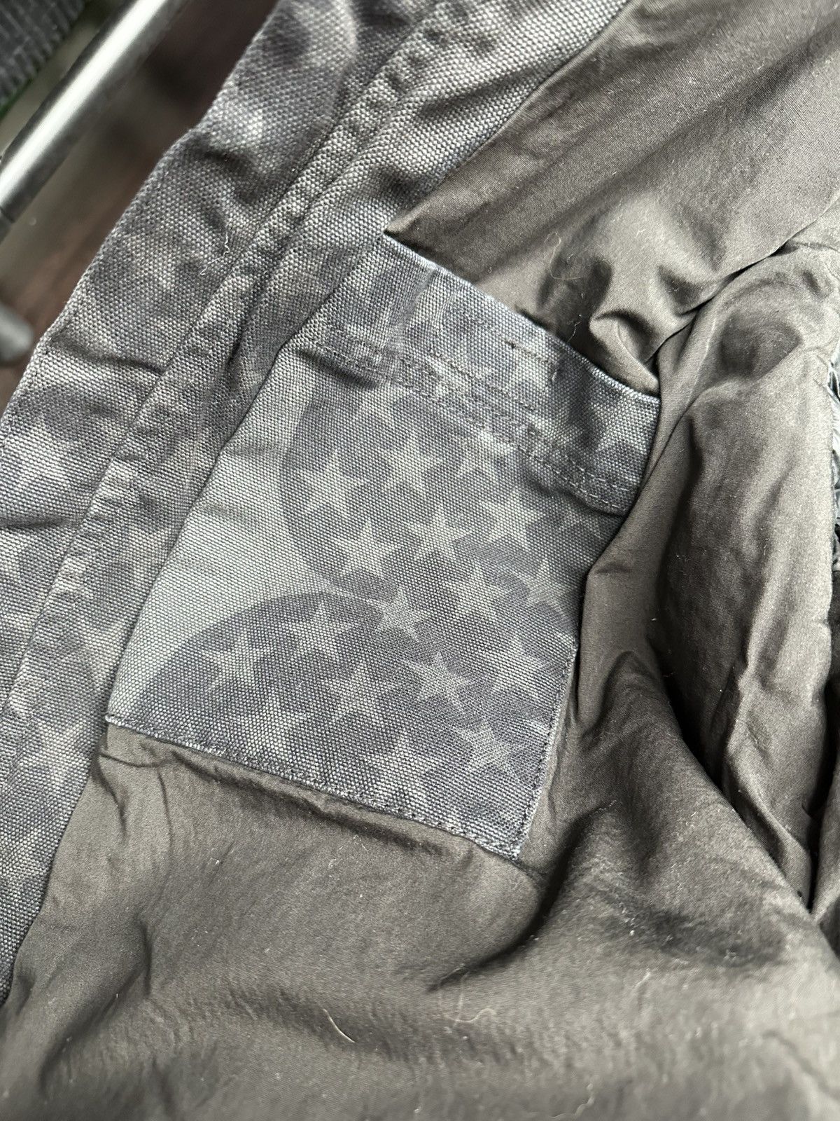 Supreme Supreme Flag Quilted Hooded Work Jacket Black Medium Size US M / EU 48-50 / 2 - 15 Thumbnail