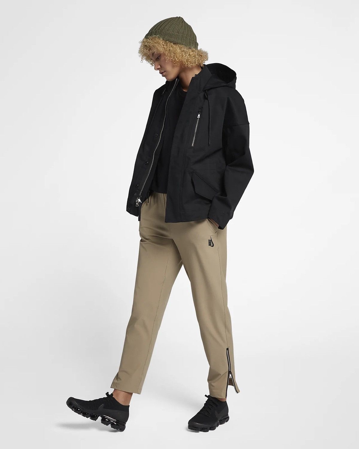 Nike Nikelab Beanie Olive one size Size ONE SIZE - 7 Thumbnail