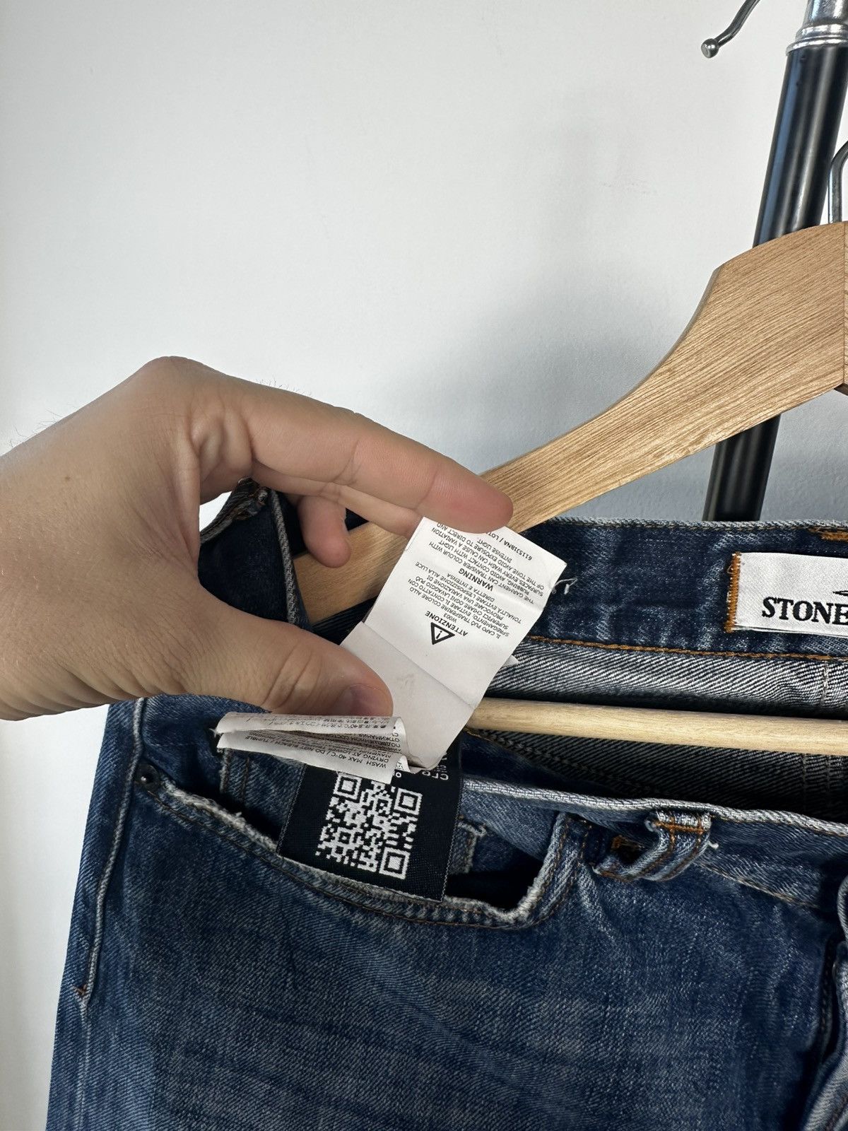 Stone Island Stone Island Distressed Denim Jeans TYPE SL W31 L34 Size US 31 - 10 Thumbnail