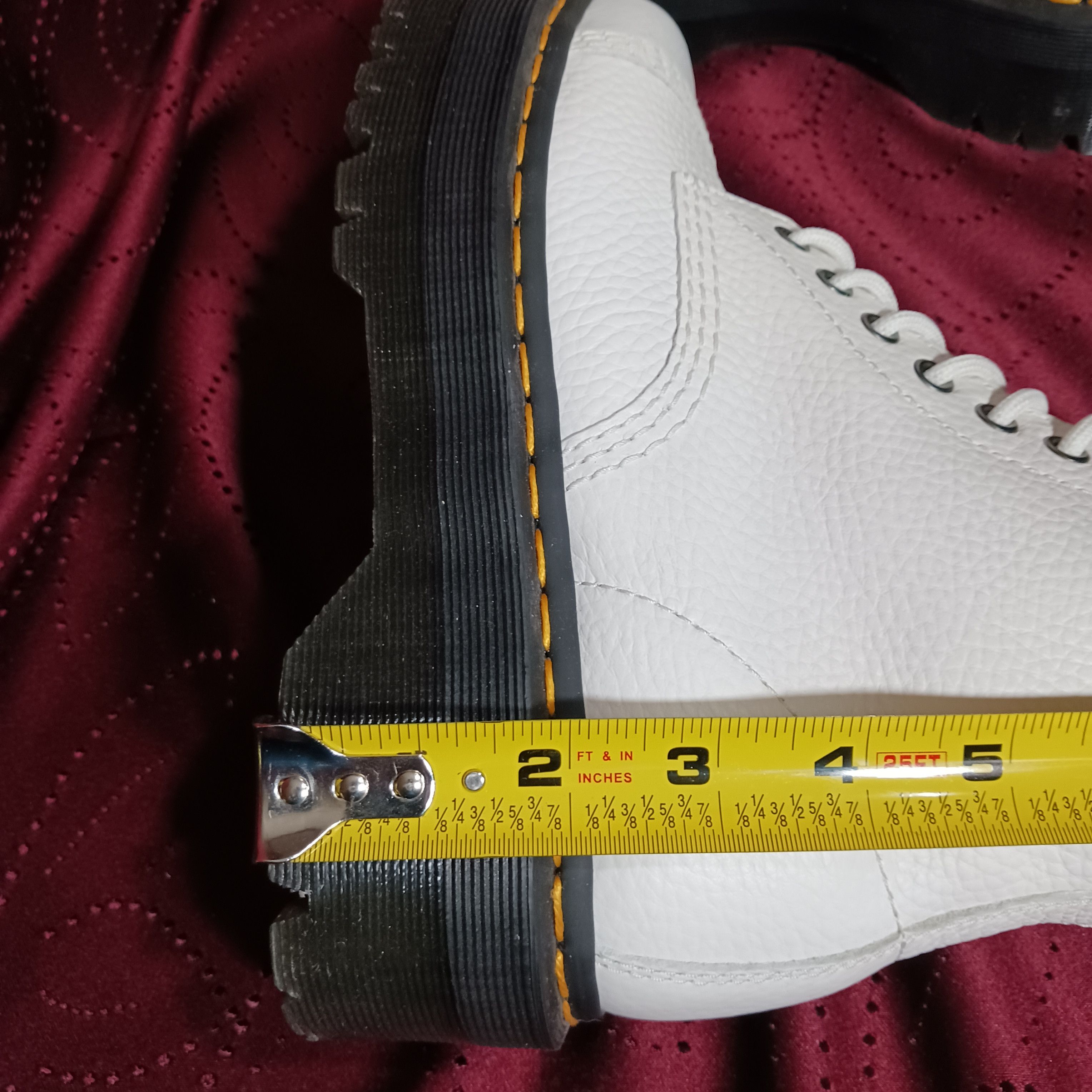 Dr. Martens Dr. Martens White Sinclair Boots W8 Size US 8 / IT 38 - 7 Thumbnail