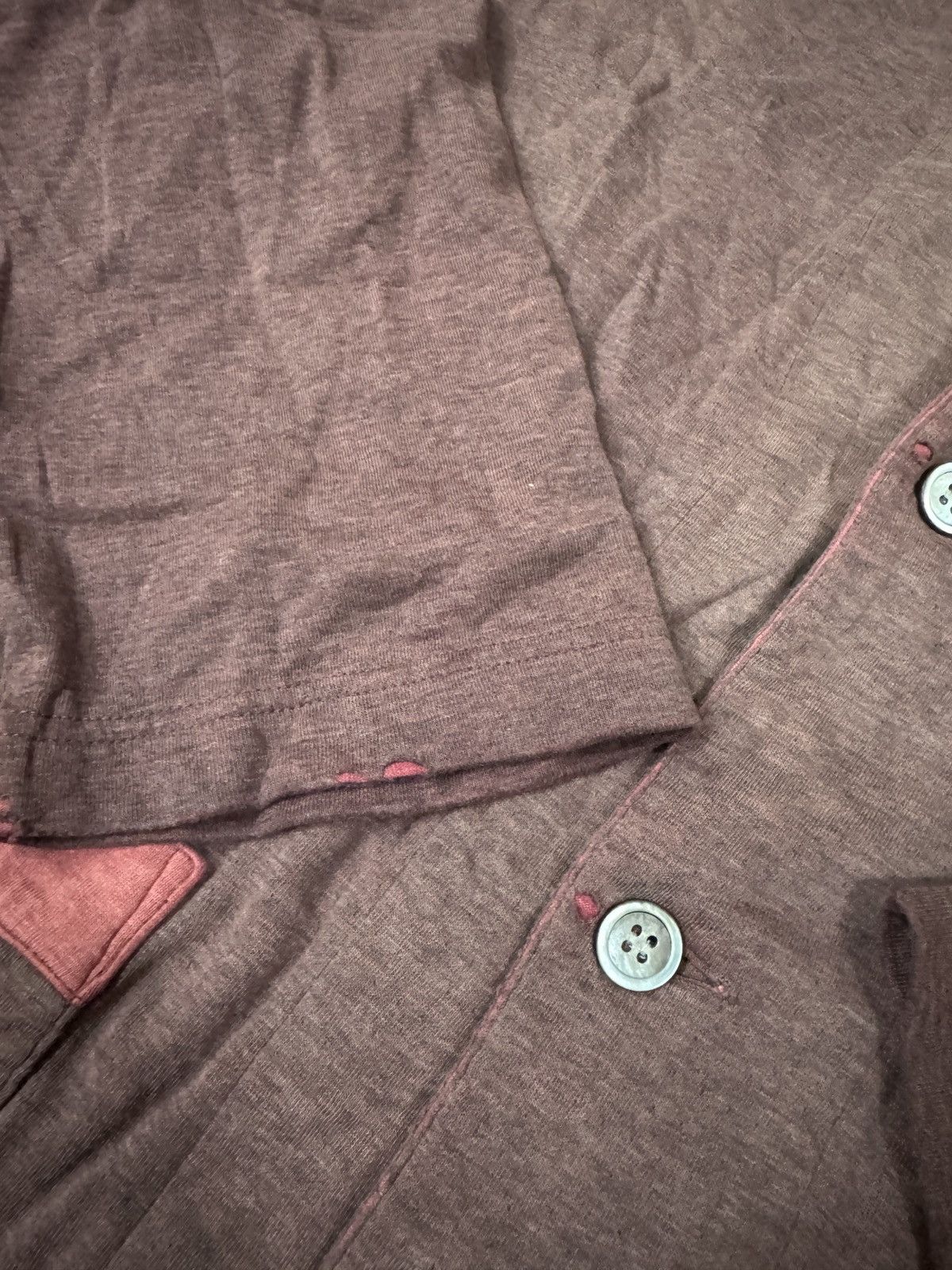 Issey Miyake × Japanese Brand Vintage Issey Miyake big Pocket Sweater Size US L / EU 52-54 / 3 - 4 Thumbnail