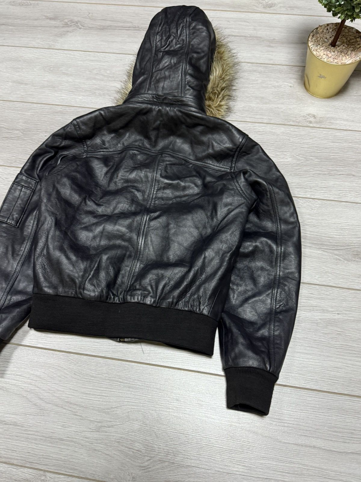 Genuine Leather Leather N2B bomber archive jacket vintage opium avant garde Size L / US 10 / IT 46 - 9 Thumbnail