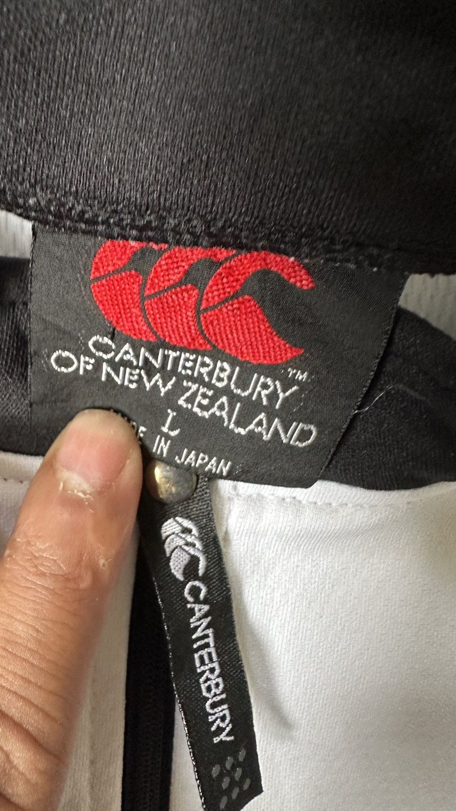 Canterbury of New Zealand VINTAGE CANTERBURY MIDZIPPER JERSEY Size US M / EU 48-50 / 2 - 6 Thumbnail