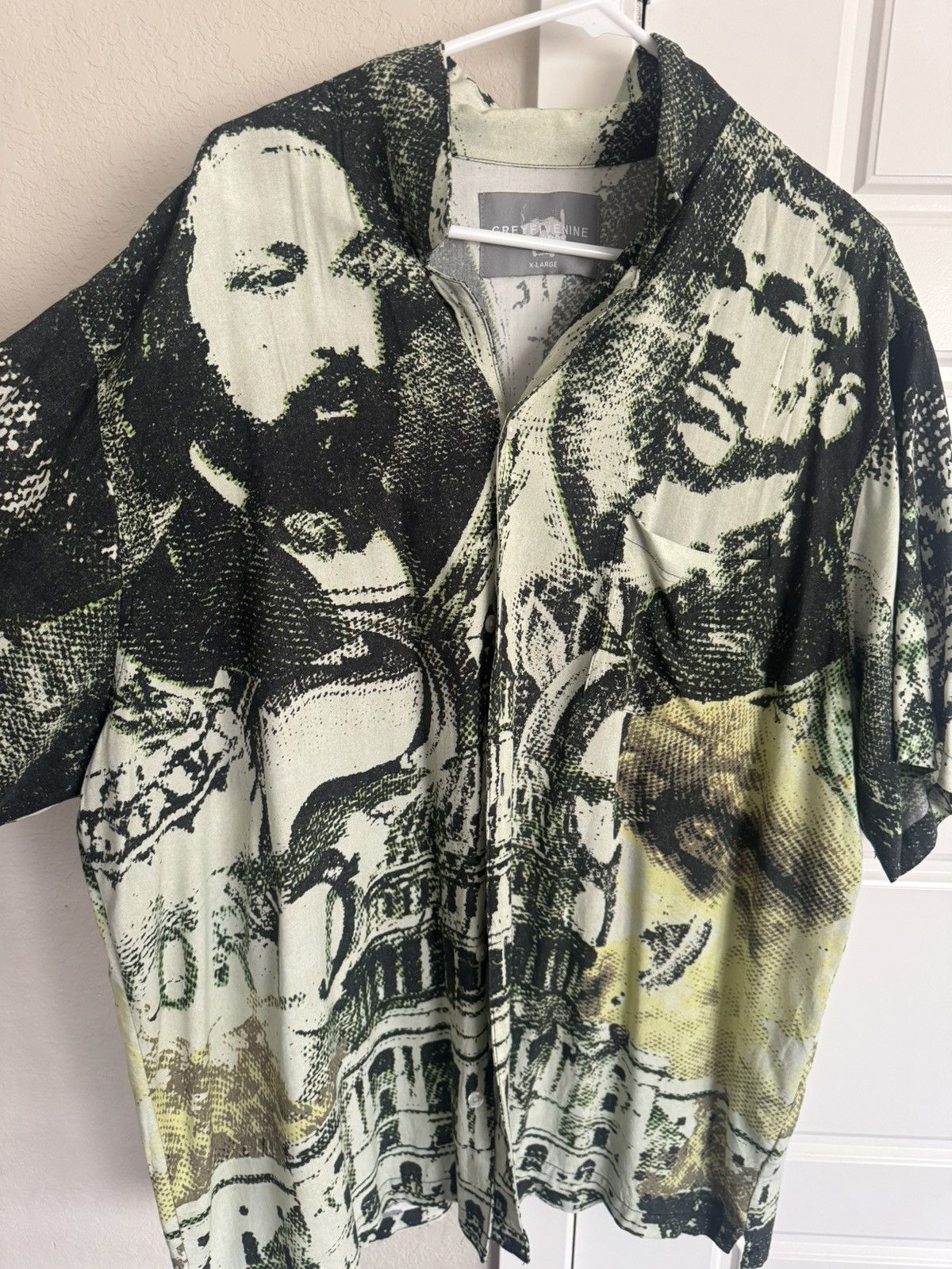 G59 Records G59 Suicideboys Magnus Opus Rayon Button Up Size US XL / EU 56 / 4 - 3 Thumbnail