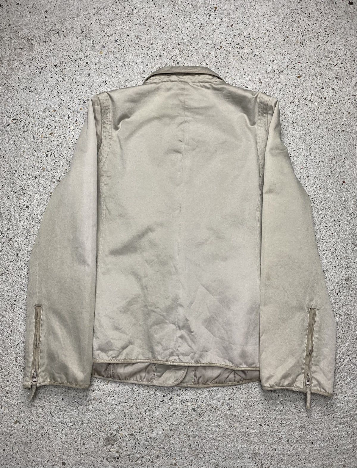 Carlo Colucci Carlo colluci beige jacket assimtrical buttons Size L / US 10 / IT 46 - 4 Thumbnail