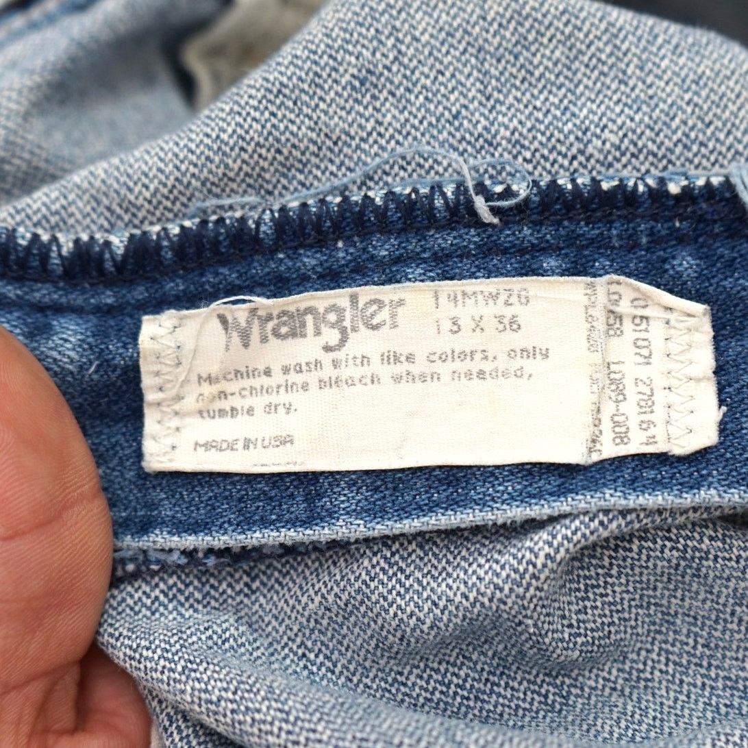 Vintage × Wrangler Vintage 90s Wrangler Western Cowgirl Denim Jeans Womens 29 Size 29" - 7 Thumbnail