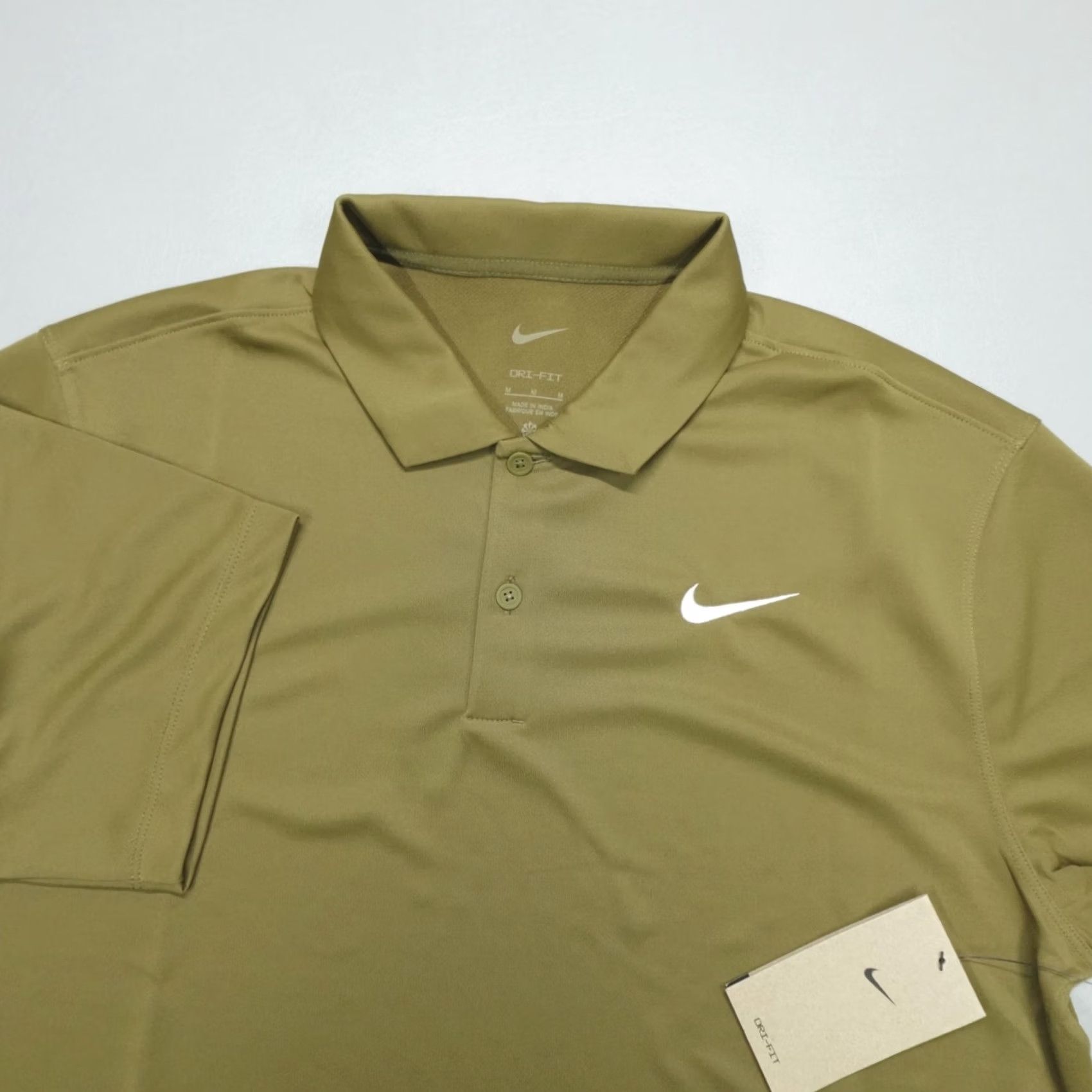 Nike Nike Dri-FIT Court Tennis Polo Shirt Men’s M Olive DH0857-368 Size US M / EU 48-50 / 2 - 2 Thumbnail