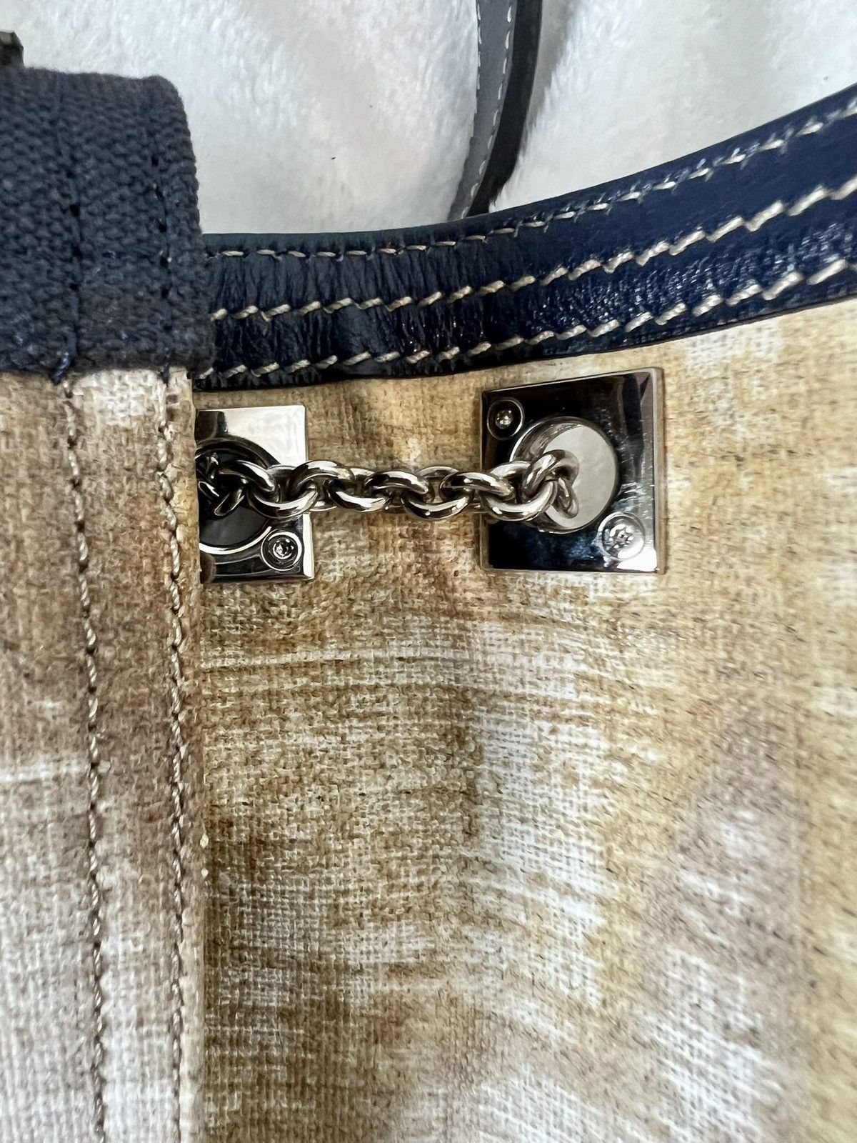 Fendi Fendi Embellished Canvas Baguette Size ONE SIZE - 13 Thumbnail