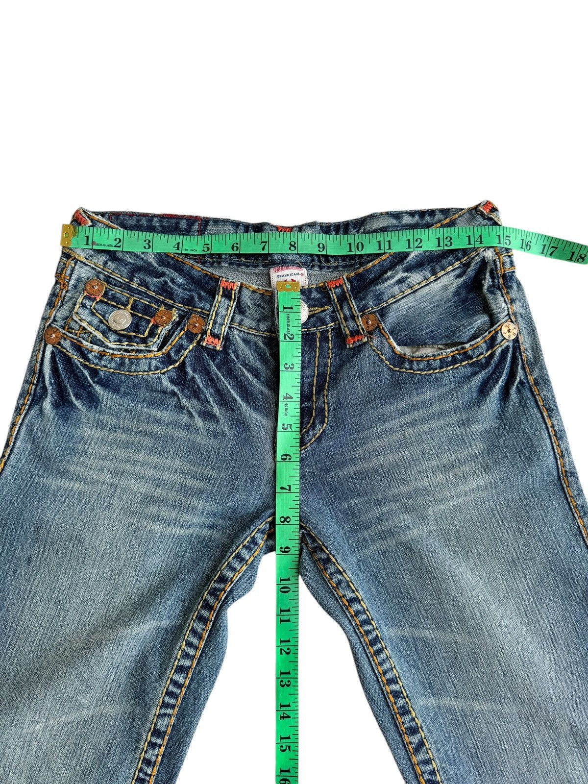 Japanese Brand Rare Japanese Brand Super Flare True Religion Jeans Size US 29 - 15 Thumbnail