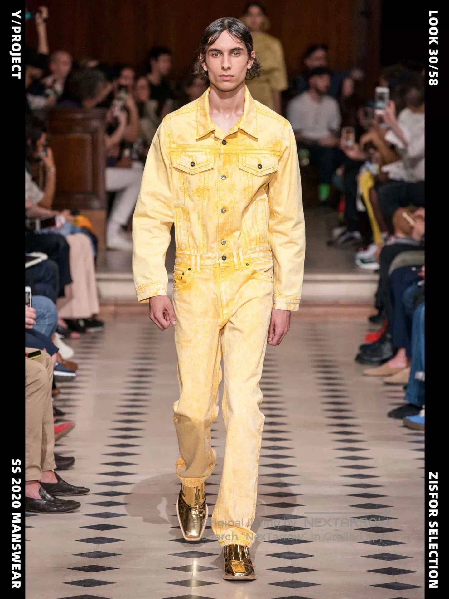 Y/Project Y/PROJECT SS20 Golden Denim Jacket. Size US S / EU 44-46 / 1 - 1 Thumbnail