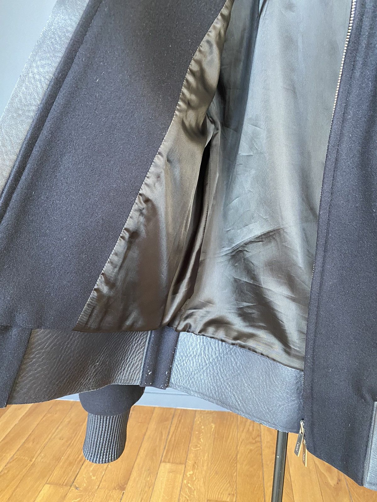 Juun.J JUUN.J - Wool Blend Bomber - 2015 Size US S / EU 44-46 / 1 - 8 Thumbnail