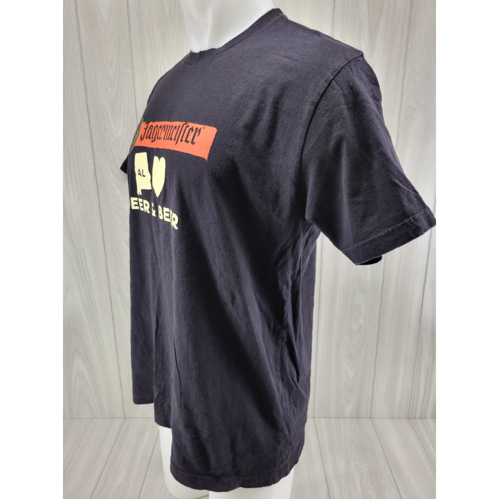 Vintage VINTAGE Tennessee River Jagermeister Deer Alabama Men's T Shirt Black Size L Size US L / EU 52-54 / 3 - 3 Thumbnail