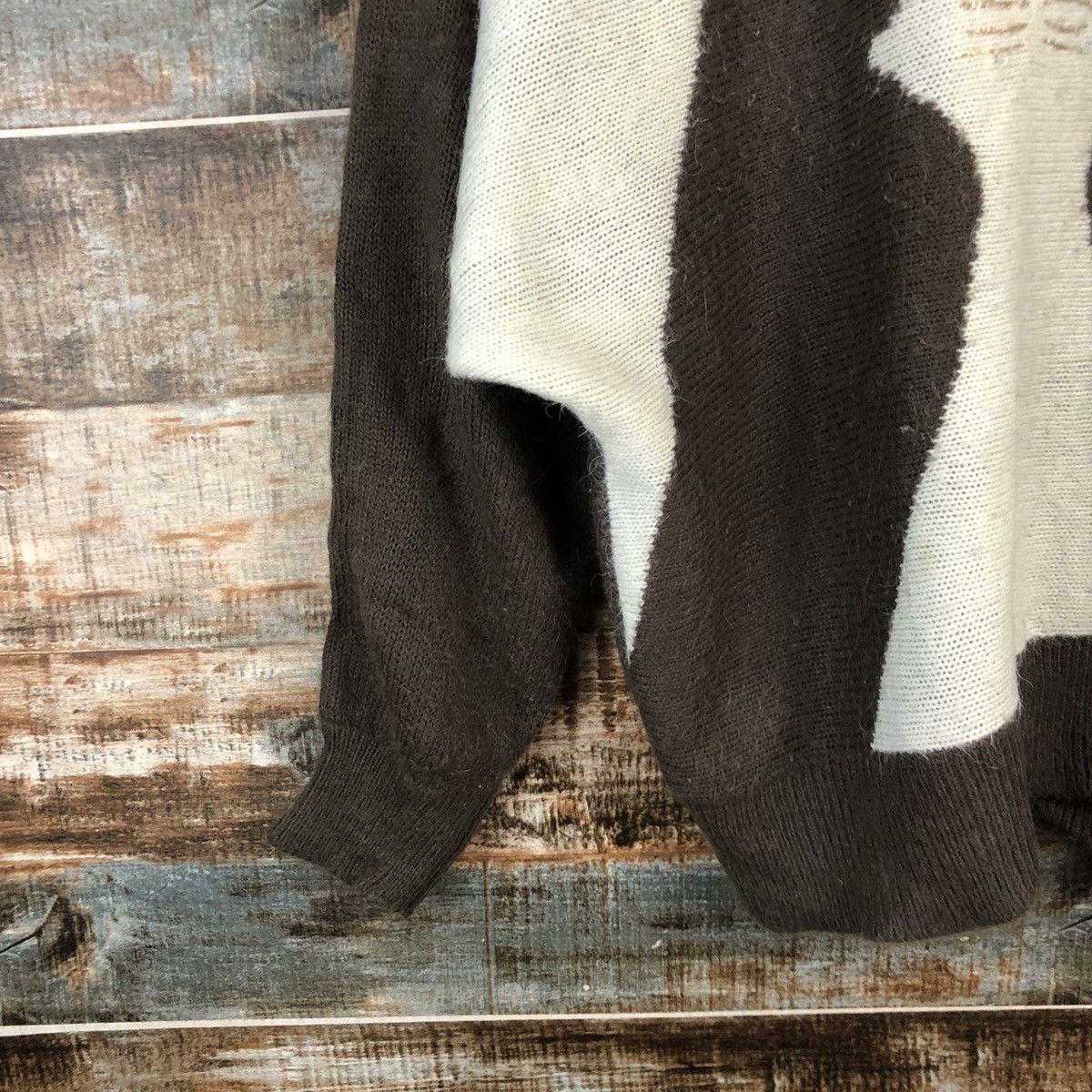 Vintage DL Honors cat vintage japan Brown Knitwear #C562 Size L / US 10 / IT 46 - 7 Thumbnail