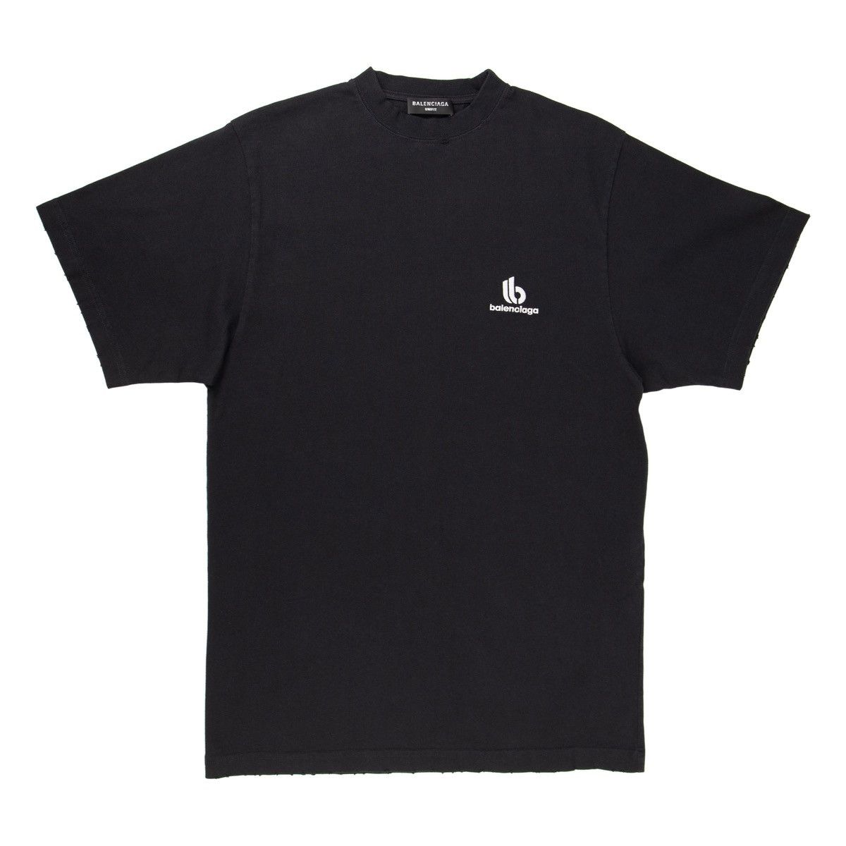 Balenciaga Balenciaga Embossed Logo T-Shirt Size US S / EU 44-46 / 1 - 1 Thumbnail