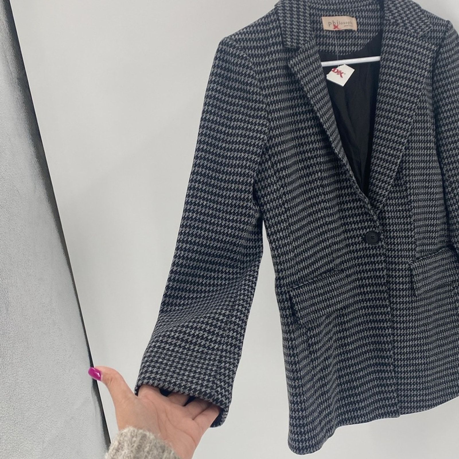 Other Philosophy hounds tooth one button blazer academia size s Size S / US 4 / IT 40 - 5 Thumbnail