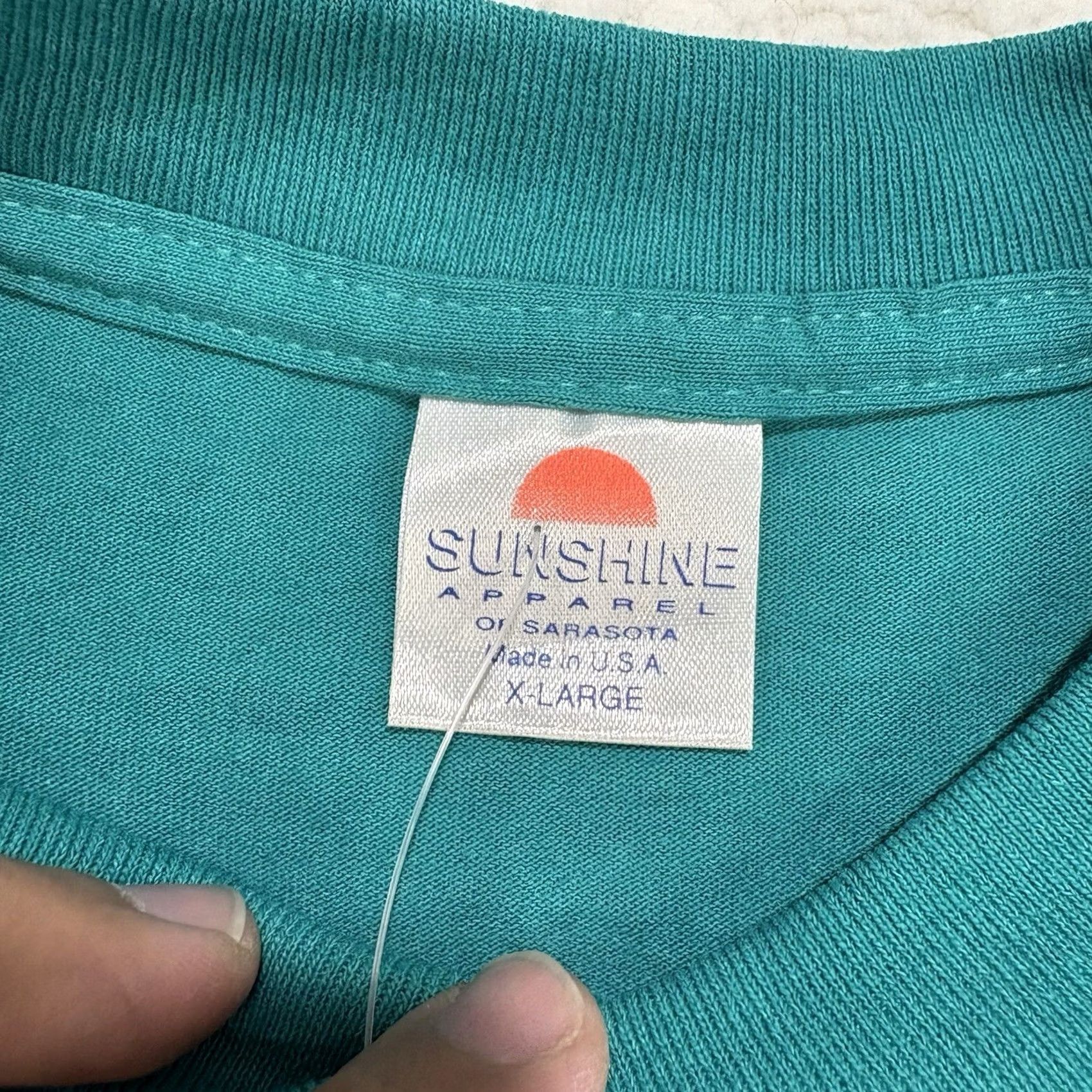 Vintage VINTAGE Florida Ocean Graphic Sunshine Apparel T-Shirt XS XL? Size US XL / EU 56 / 4 - 5 Thumbnail