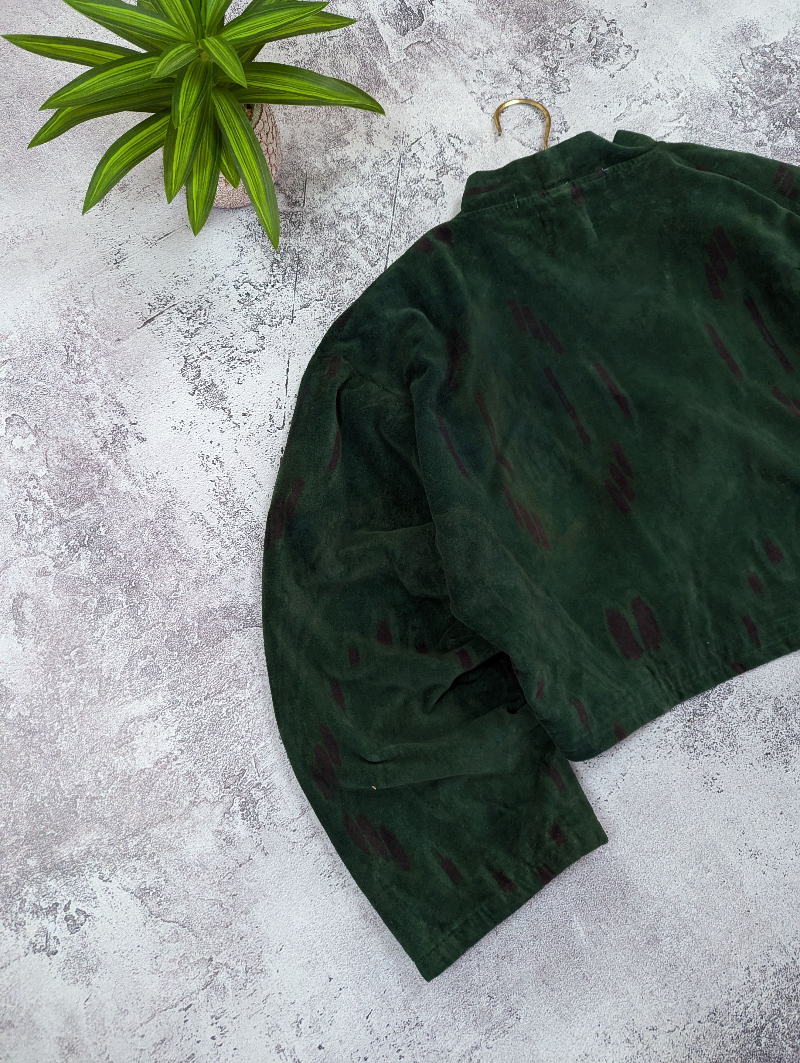 Japanese Brand Vintage 80s Japanese Abstract Cropped Jacket Size L / US 10 / IT 46 - 20 Thumbnail