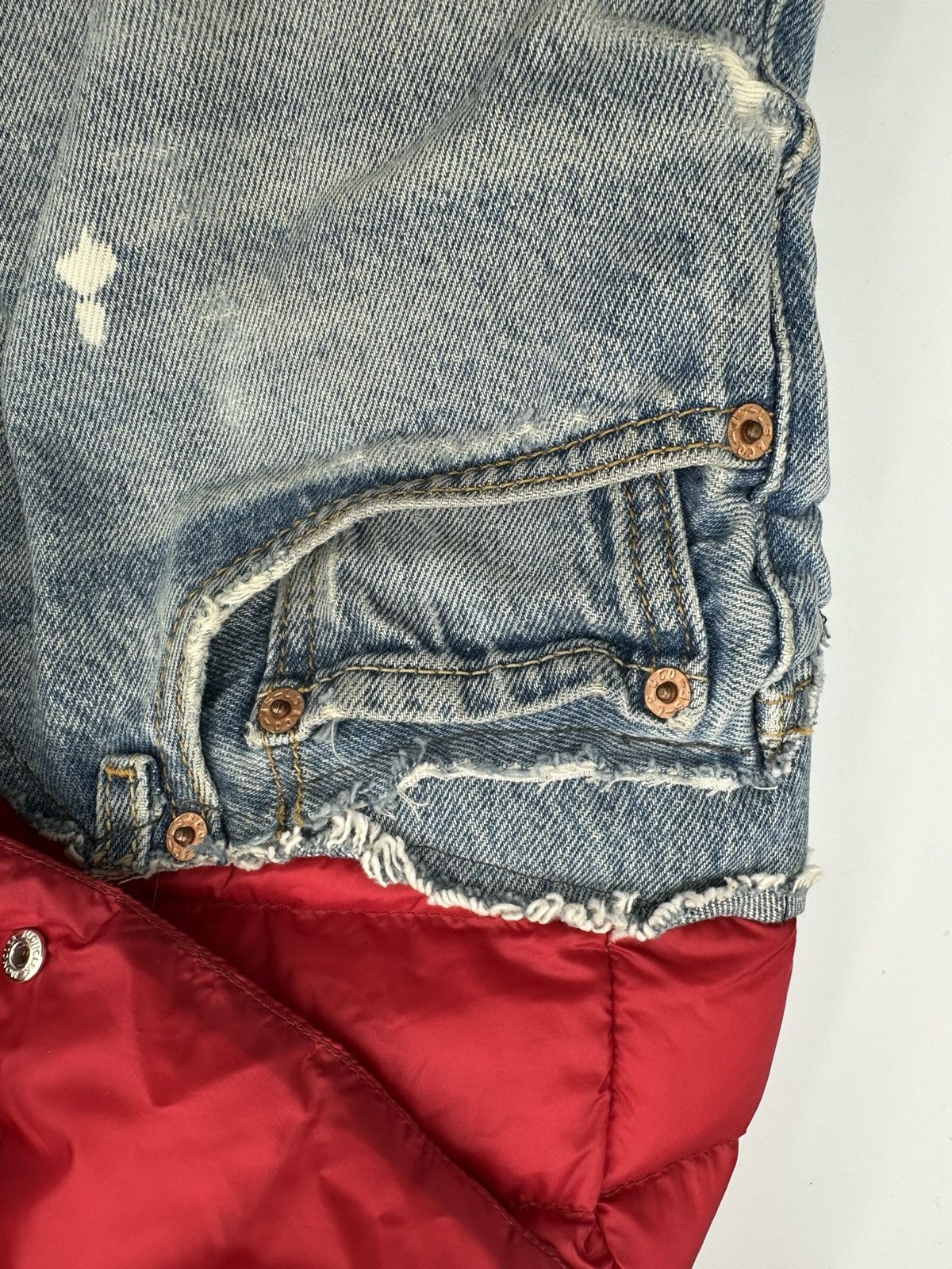 Greg Lauren × Moncler Moncler x Greg Lauren “Collide” Levi’s Denim Vest Size US L / EU 52-54 / 3 - 17 Thumbnail