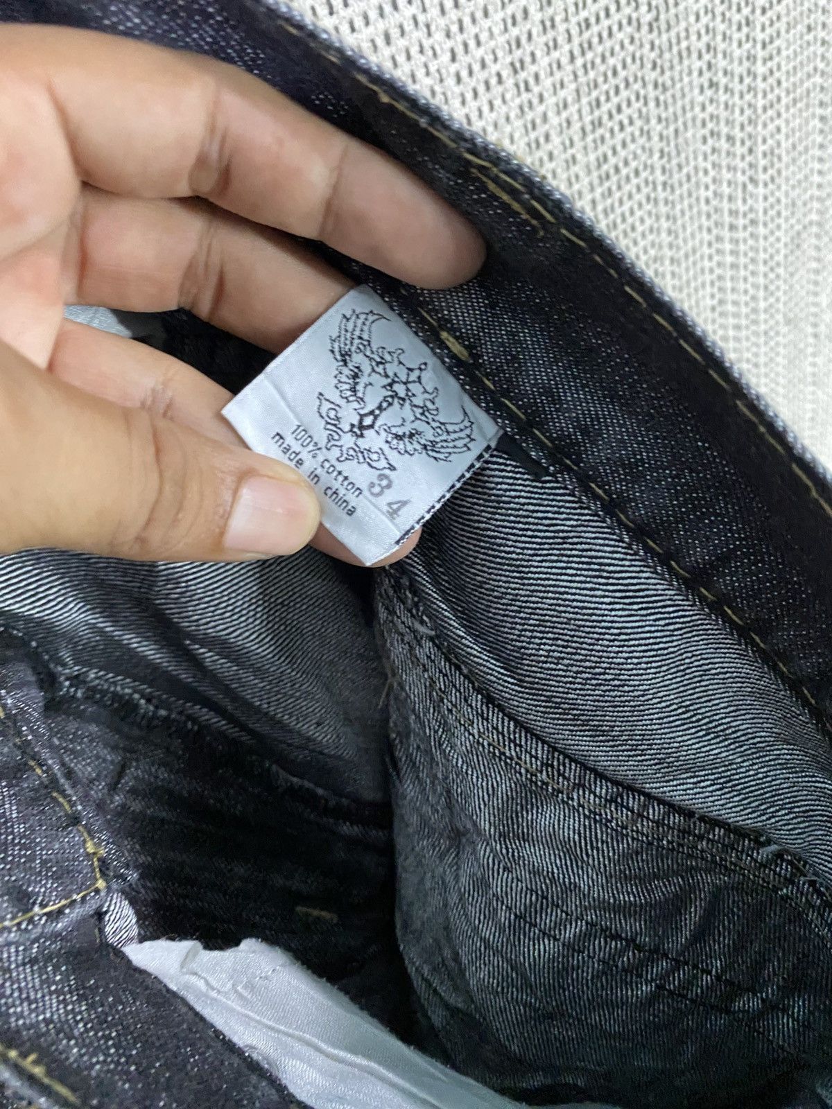 Japanese Brand Japanase brand denim emboidery cross logo very rare Size US 32 / EU 48 - 12 Thumbnail