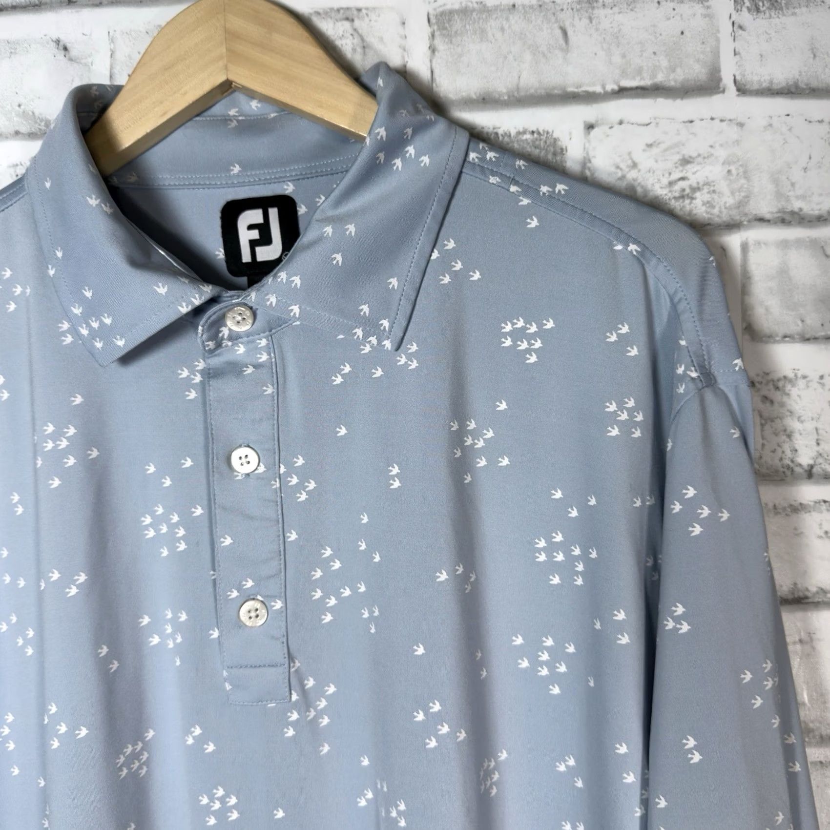 Footjoy FootJoy Blue Athletic Polo Shirt Mens Size XL Size US XL / EU 56 / 4 - 2 Thumbnail