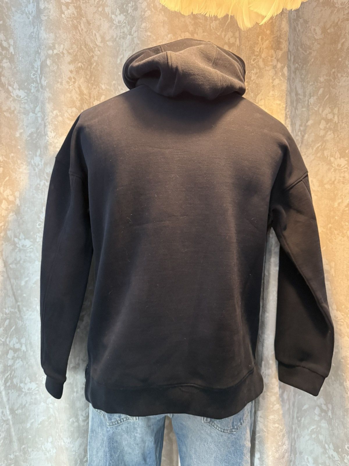 Other Black “$$$” Zip-Side Hoodie – Size Small Size US S / EU 44-46 / 1 - 9 Thumbnail