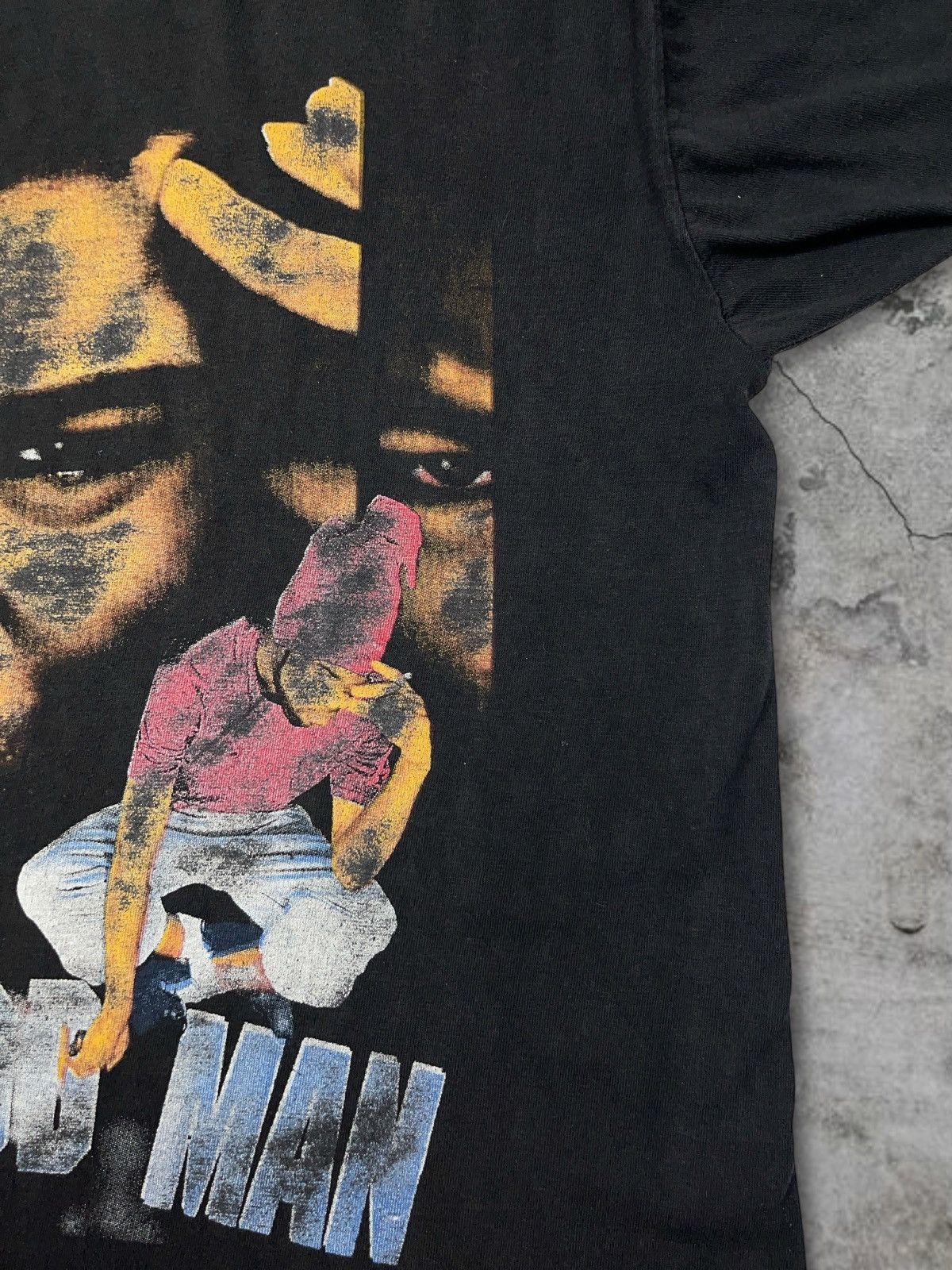 Rap Tees Vintage OG 90s Method Man Rap Tee Bootleg Wu Tang T-shirt Size US XL / EU 56 / 4 - 12 Thumbnail