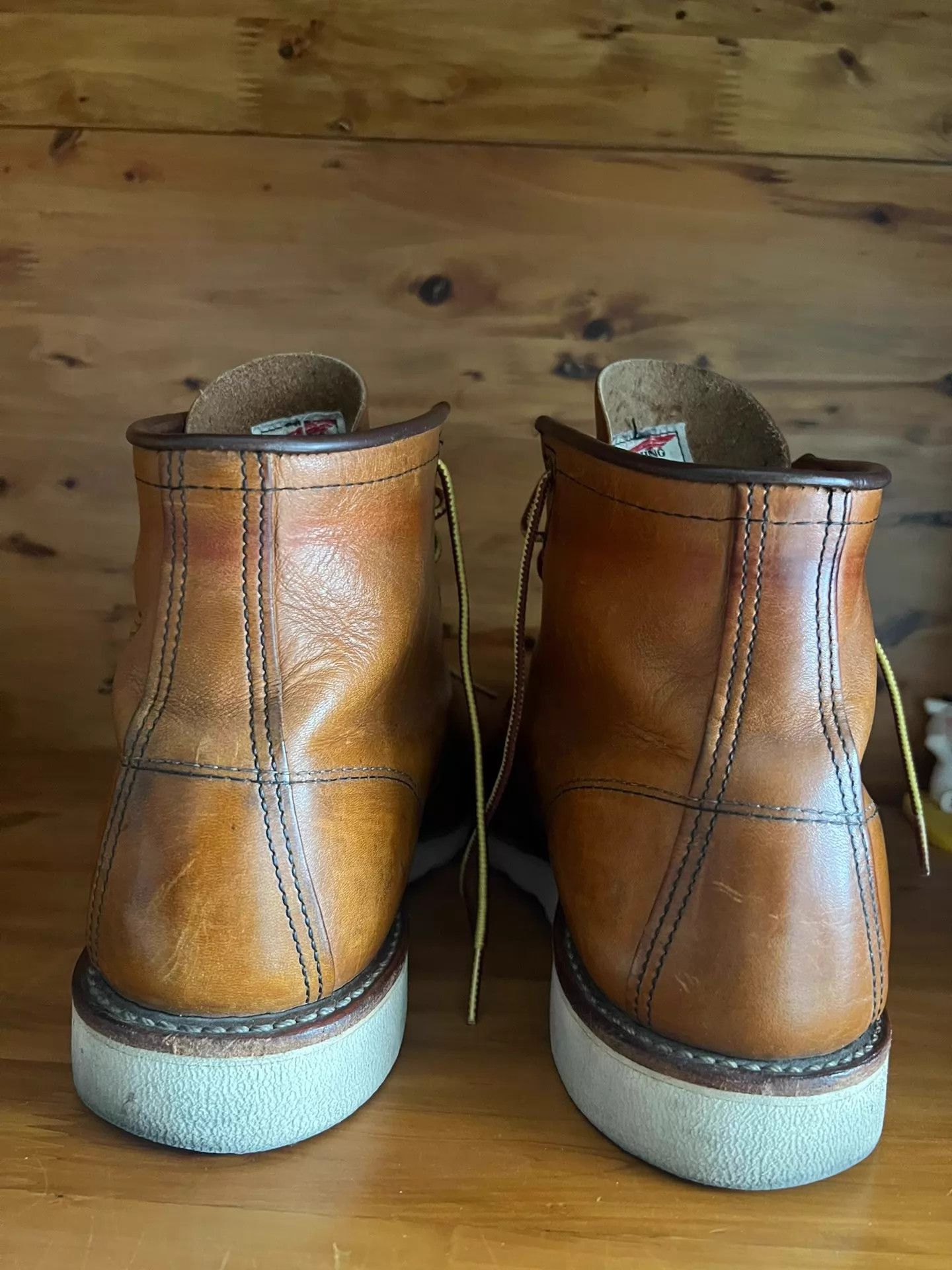 Red Wing Red Wing 8.5E Vibram Sole Authentic Work Boots Size US 8.5 / EU 41-42 - 4 Thumbnail