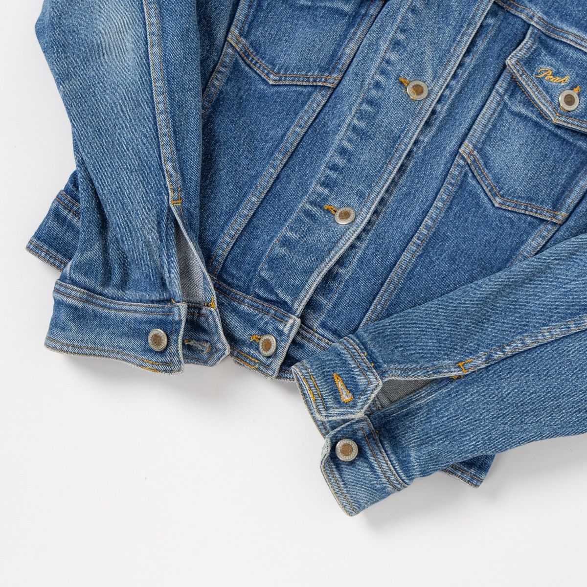 Peak Performance Peak Performance Vintage Womens Denim Jacket Blue Trucker Size L / US 10 / IT 46 - 6 Thumbnail