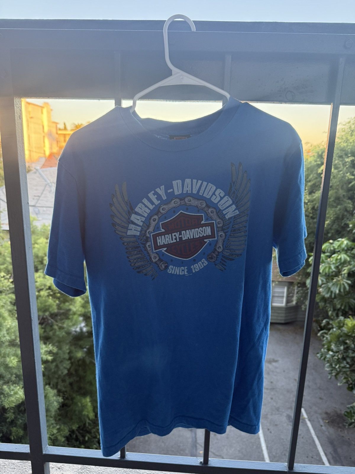 Harley Davidson Vintage Harley Davidson T-Shirt London Size US M / EU 48-50 / 2 - 2 Thumbnail