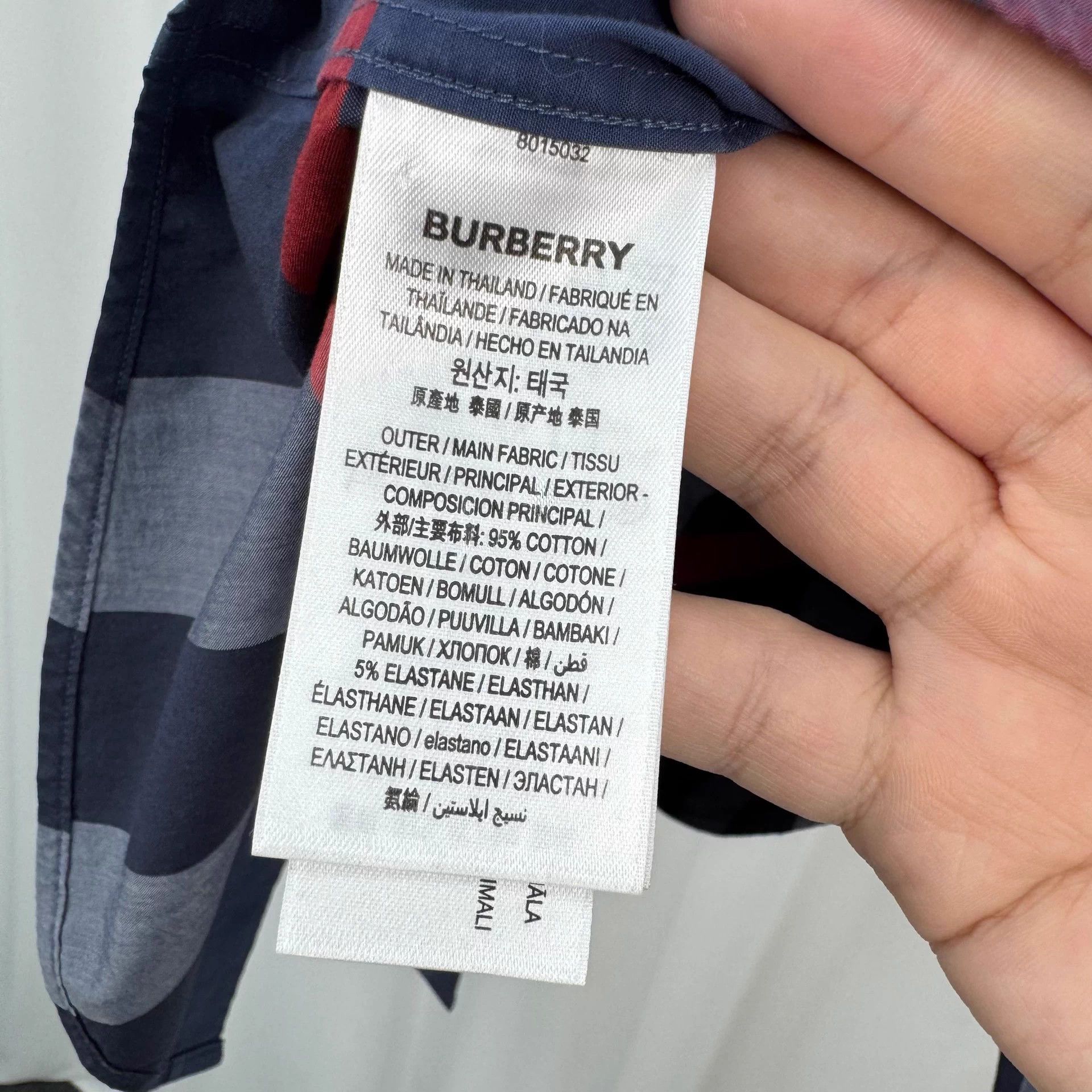 Burberry Burberry Classic Check Longsleeve Shirt M 98 New Size US M / EU 48-50 / 2 - 6 Thumbnail