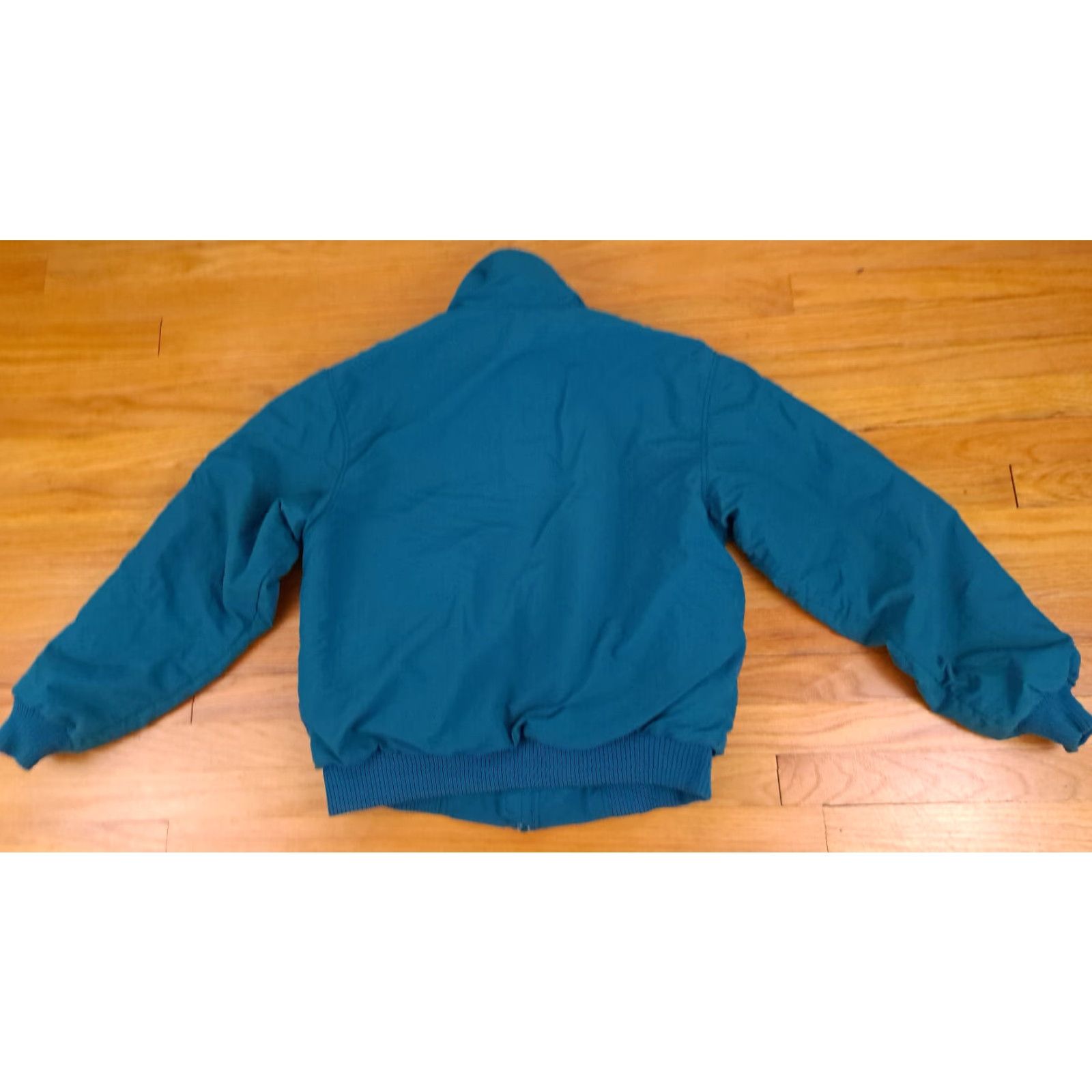 Eddie Bauer VINTAGE Eddie Bauer WeatherEdge Jacket Mens L green teal Nylon Softshell Insulated Zip Bomber United States Made Size US L / EU 52-54 / 3 - 7 Thumbnail