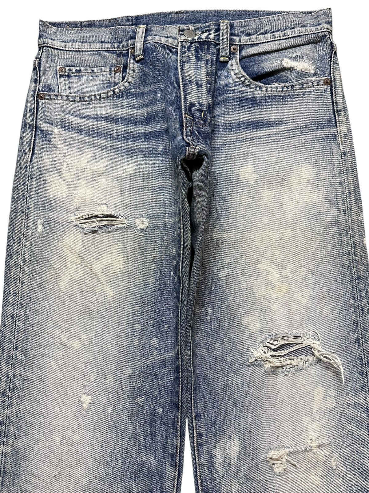 Hysteric Glamour Vintage RNA.Inc Faded Grunge Distressed Denim Size US 30 / EU 46 - 2 Thumbnail