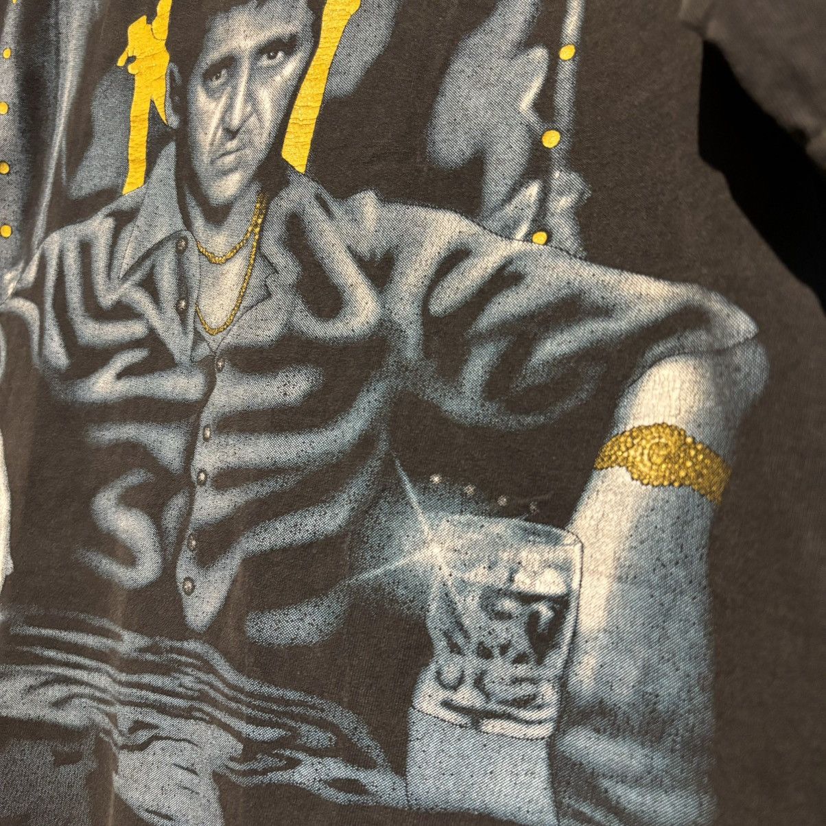 Vintage Y2K Scarface Tony Montana T Shirt Vintage Size US L / EU 52-54 / 3 - 5 Thumbnail