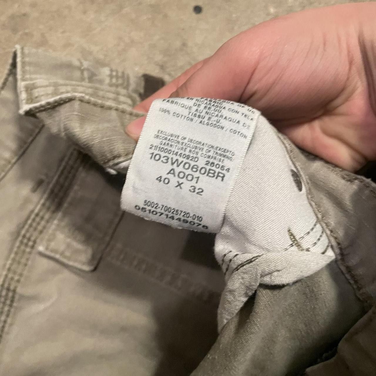Wrangler Vintage Wrangler Riggs Cargo Double Knees Relaxed Fit Size US 42 / EU 58 - 4 Thumbnail