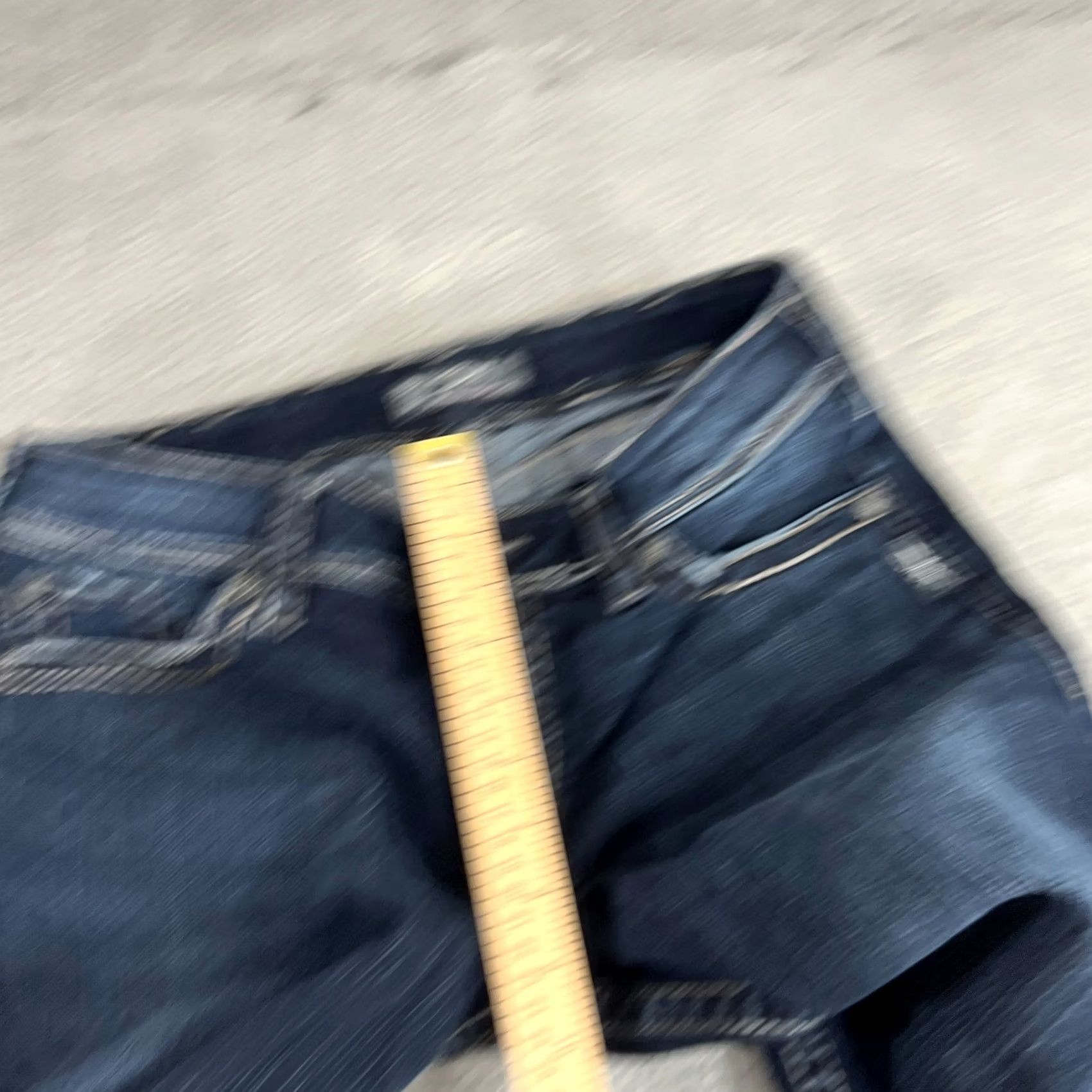 Silver Jeans Co. VINTAGE Silver Jeans Women Bootcut Jeans 33x30 Blue Suki Surplus Distressed Embellished 5-Pocket Womens Size 24" / US 00 / IT 34 - 4 Thumbnail