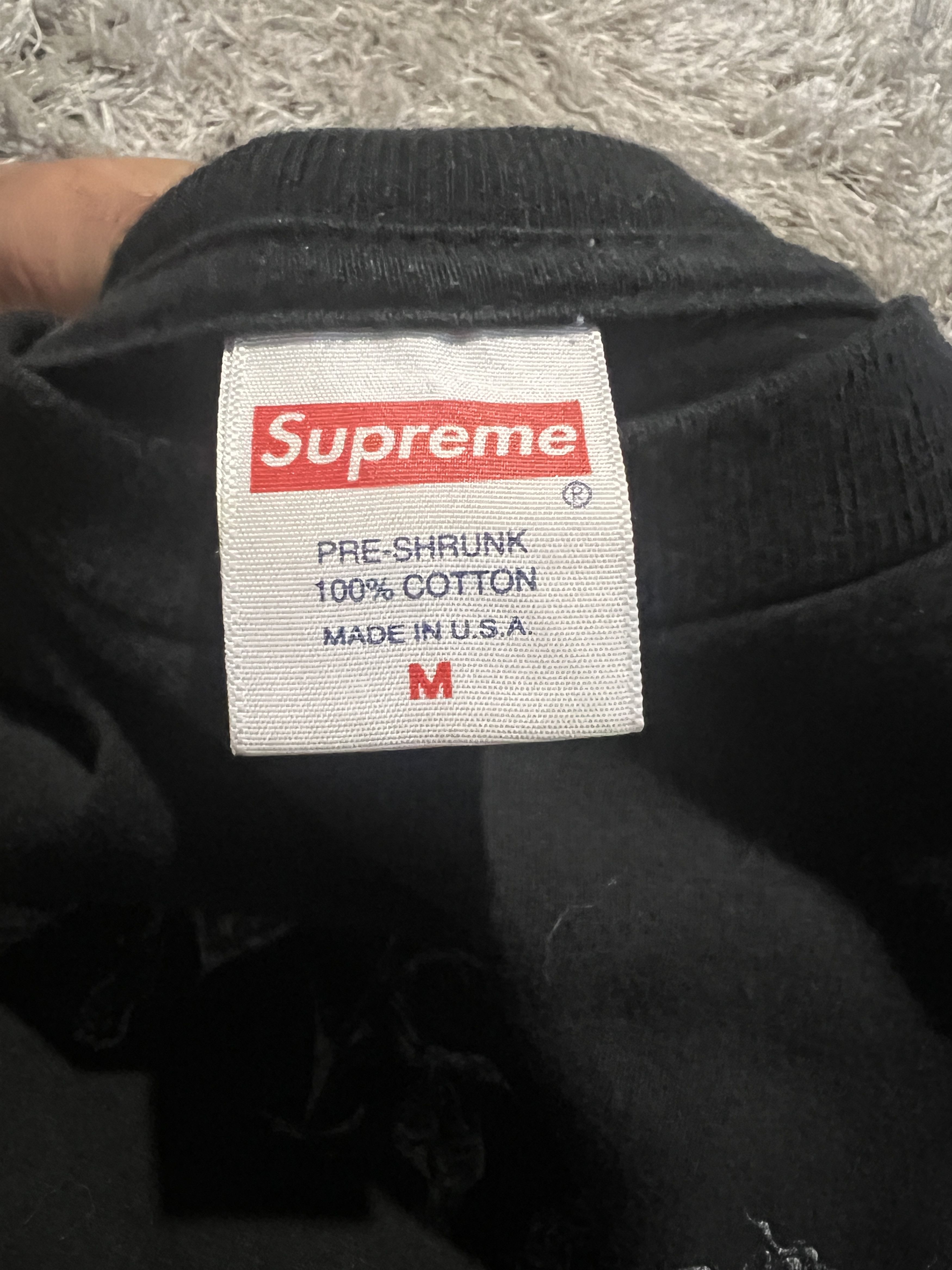 Supreme Black Supreme Shirt Size US M / EU 48-50 / 2 - 2 Thumbnail
