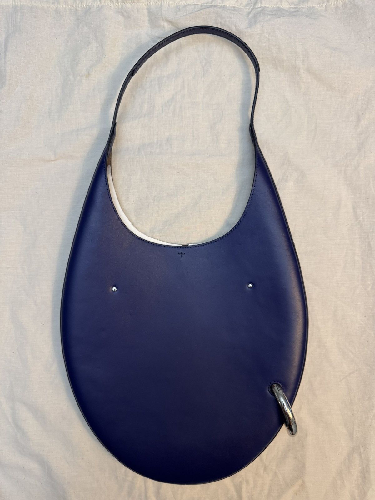 Tory Burch TORY BURCH Navy Pierced Bag Size ONE SIZE - 2 Thumbnail