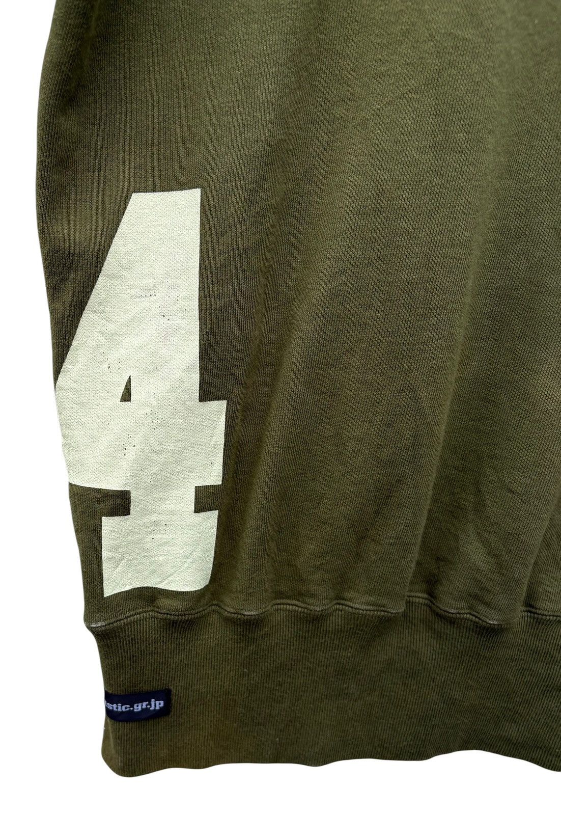 Japanese Brand Acoustic Japan Sleeveless Machine Gun Logo Faded Sweatshirt Size US L / EU 52-54 / 3 - 13 Thumbnail