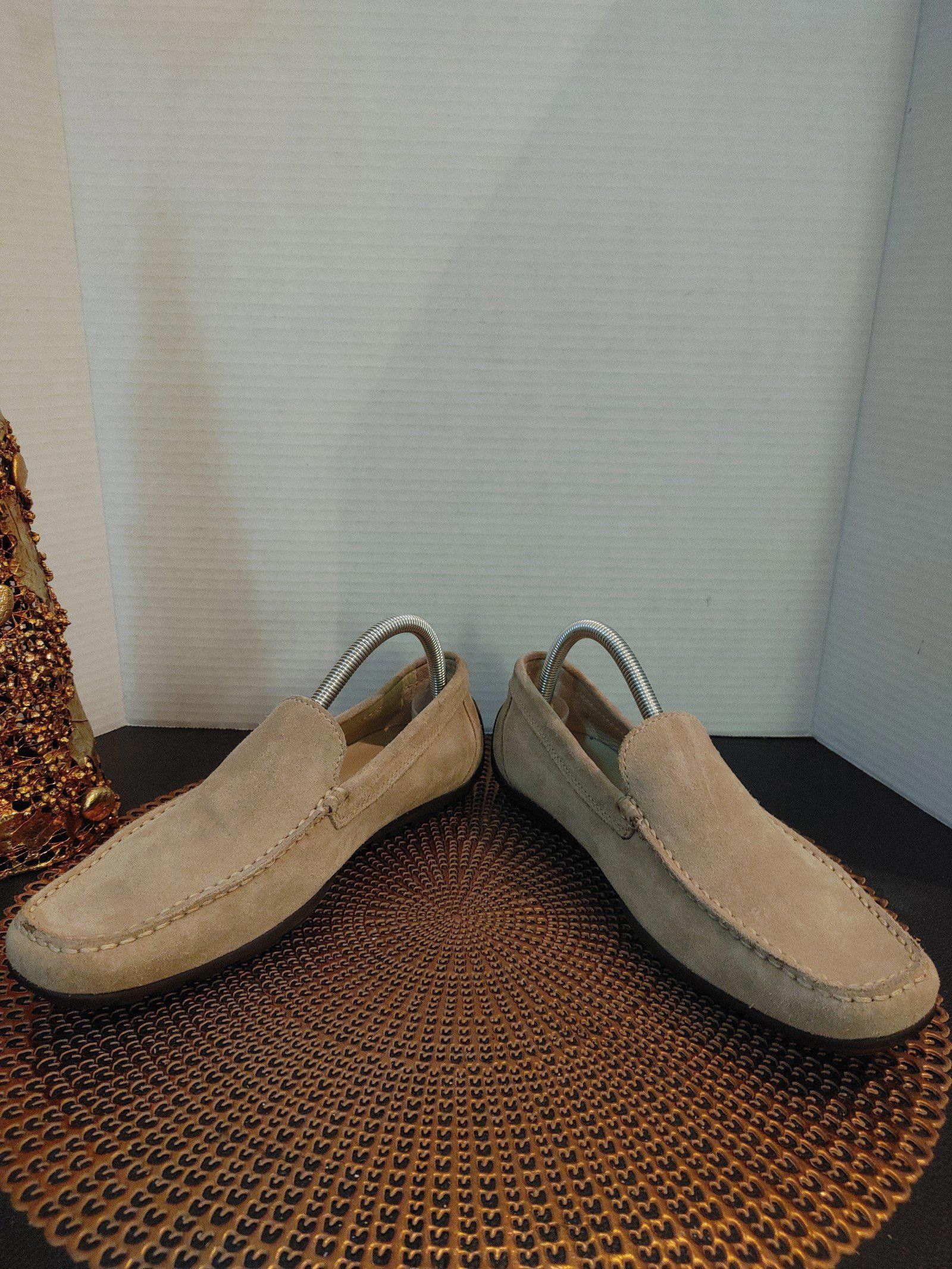 Designer Geox Respira Suede Loafers Size 42 Size US 9 / EU 42 - 4 Thumbnail
