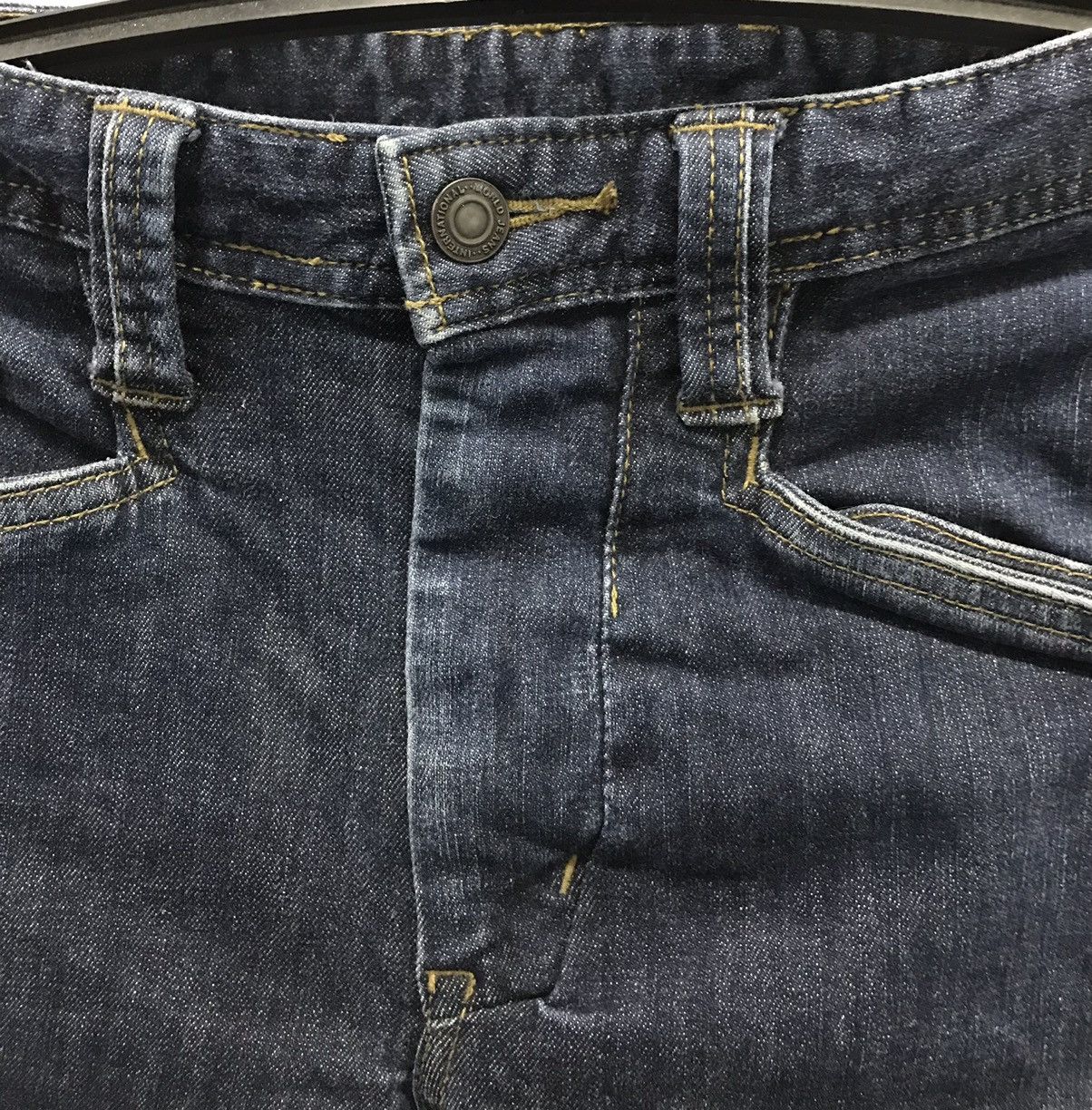 Japanese Brand × Vintage Vintage Even River WORKWEAR Denim Pants Size US 33 - 5 Thumbnail