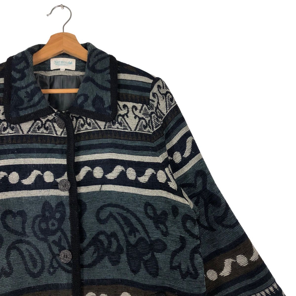 Japanese Brand 🔥Vtg Wool Jacket Nice Japan Navajo Issey Miyake Size US L / EU 52-54 / 3 - 6 Thumbnail