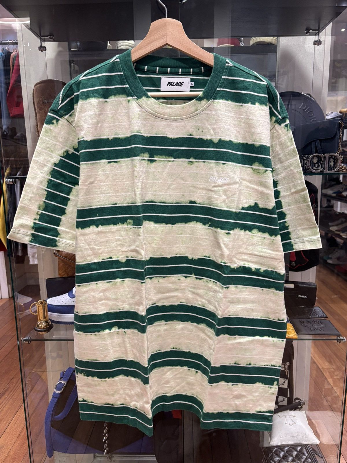 Palace Bleached Stripe Tee