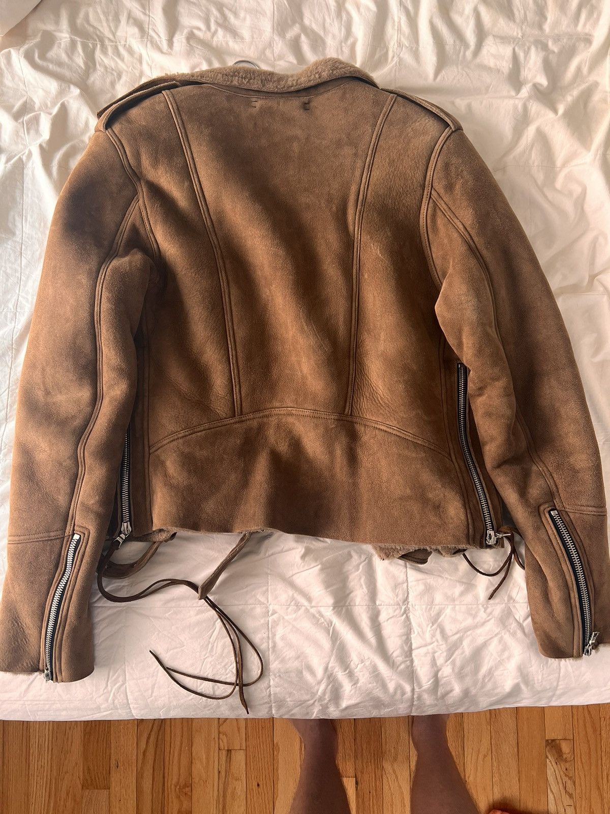 Amiri Amiri shearling biker jacket Size US L / EU 52-54 / 3 - 3 Thumbnail